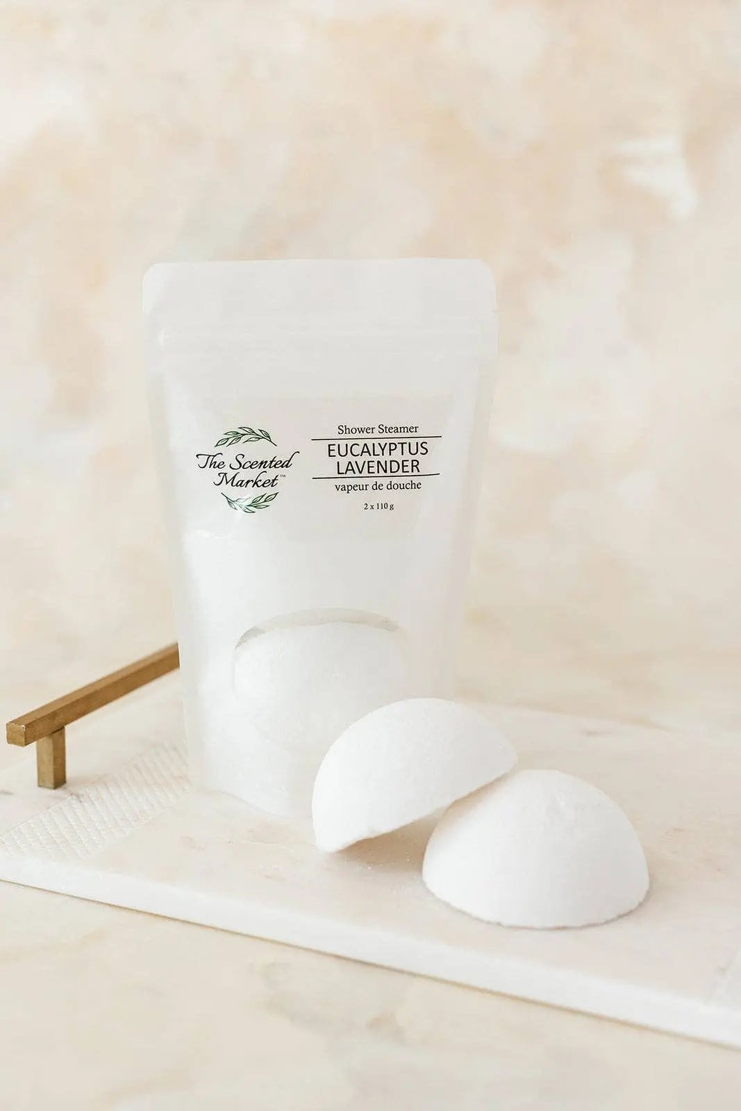 EUCALYPTUS LAVENDER – Shower Steamer (2 x 110 g) The Scented Market