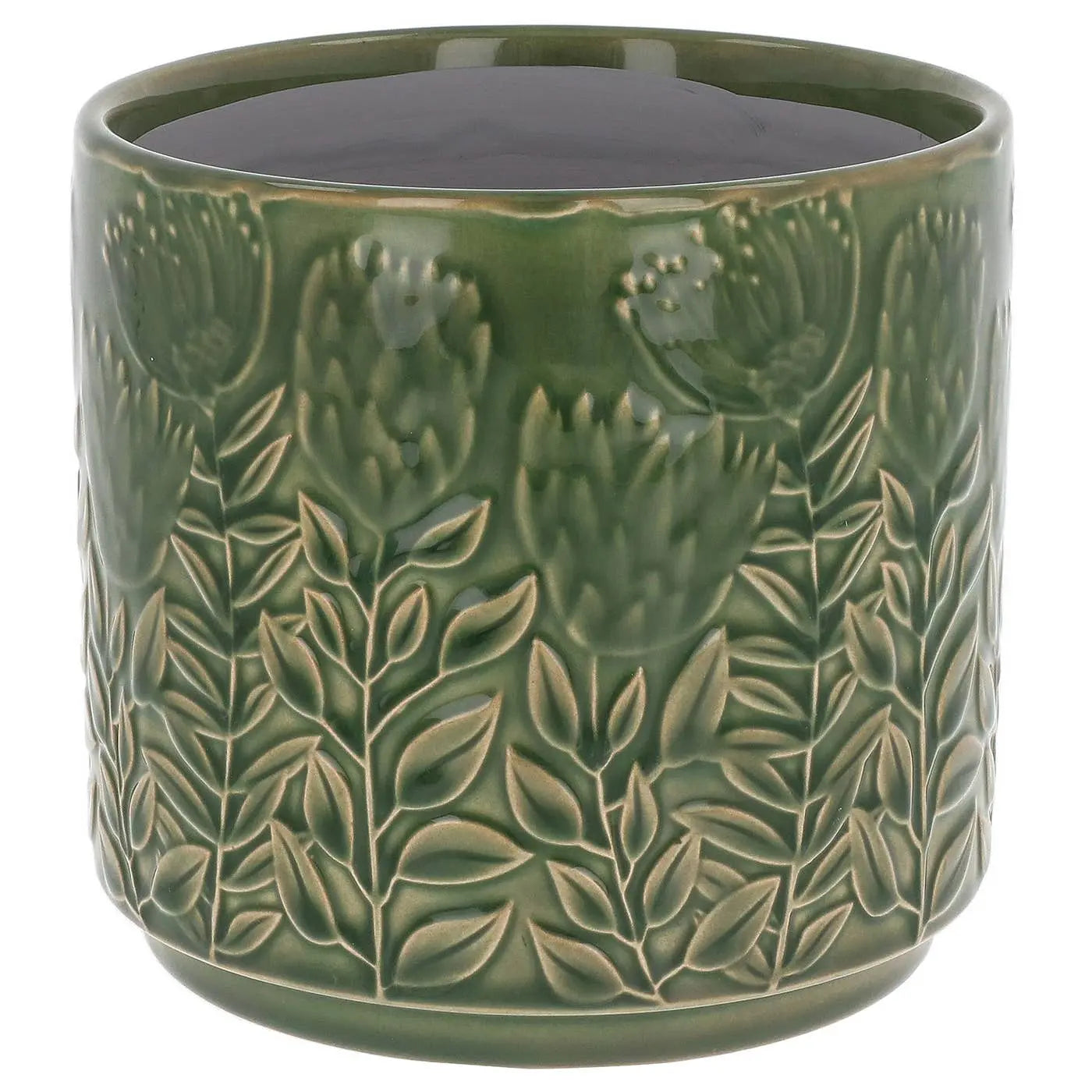 Deco Glaze Planter Artichoke Medium Joe Davies