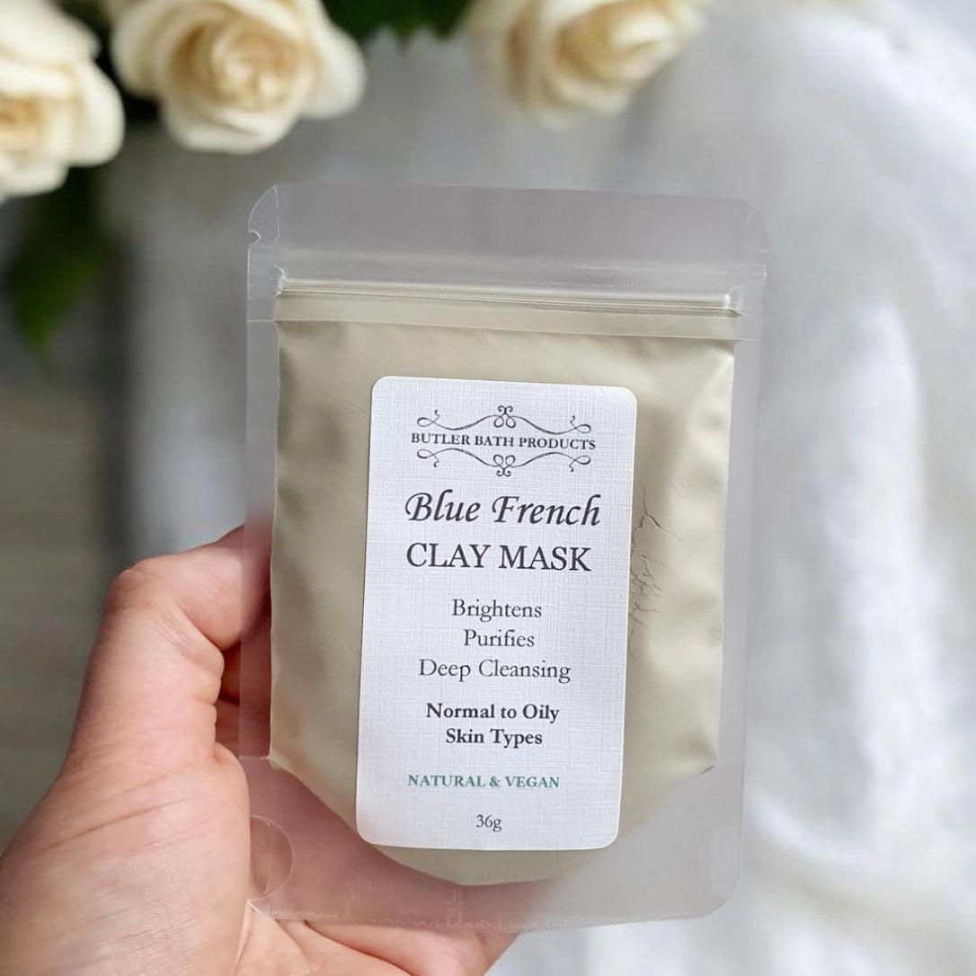 Blue French Clay Mask 36g Butler Bath Products