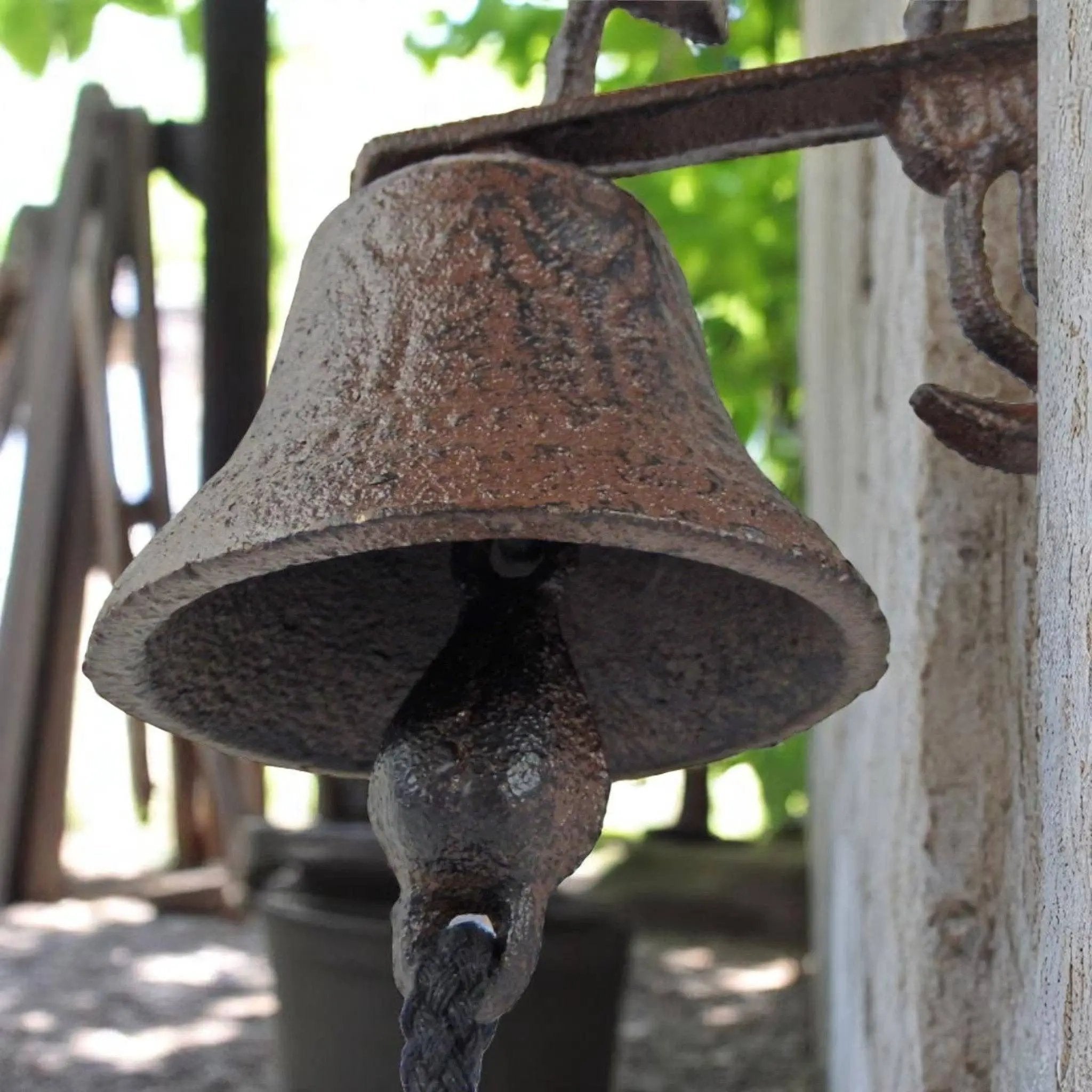 Cast Iron Horse Doorbell – Rustic Wall Bell & Equestrian Decor