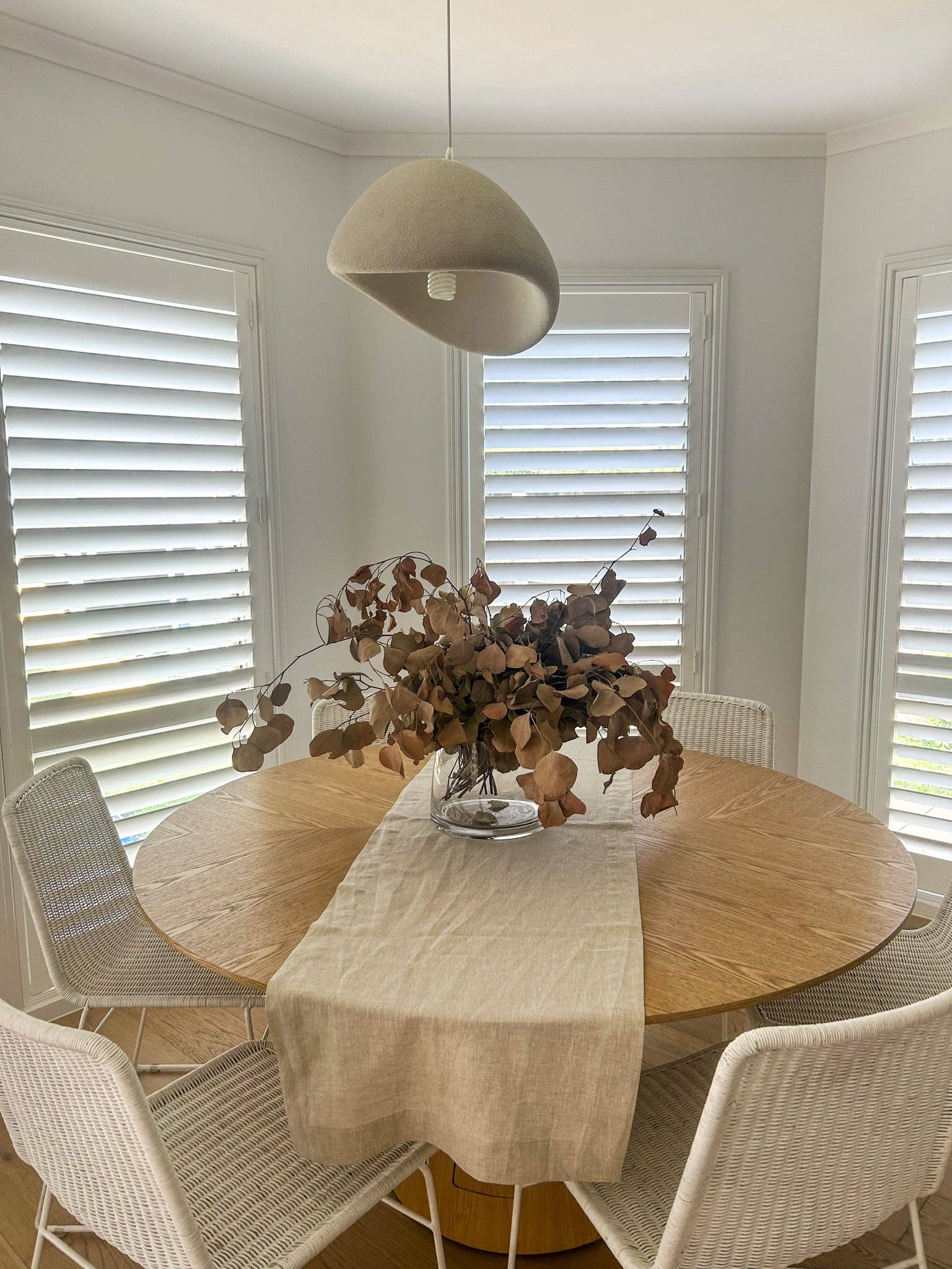 French Linen Table Runner - Natural Mama and Tochter