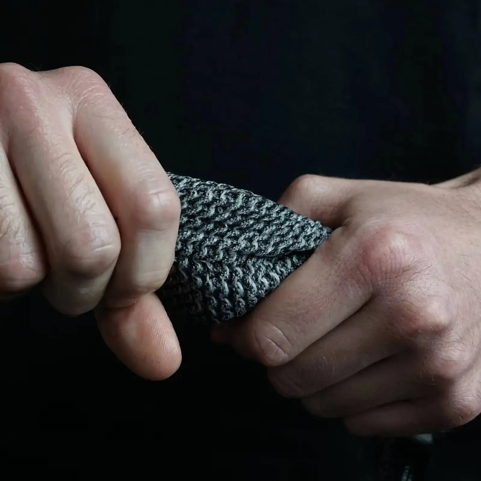 'Cloth' linen dishcloth 12x12" in 4 colors: Black Rune-Jakobsen Design