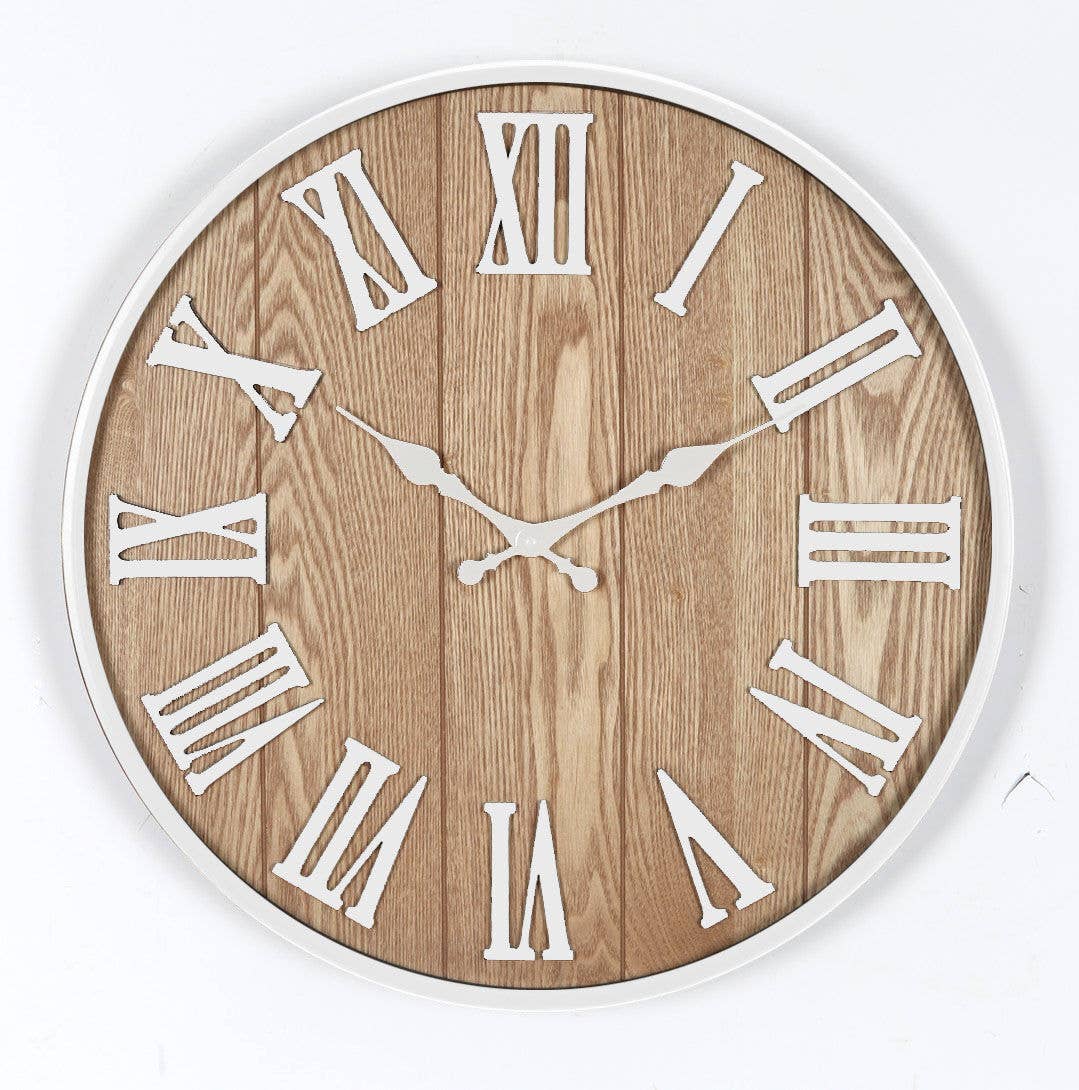 Brandon 60cm Wall Clock One Six Eight London