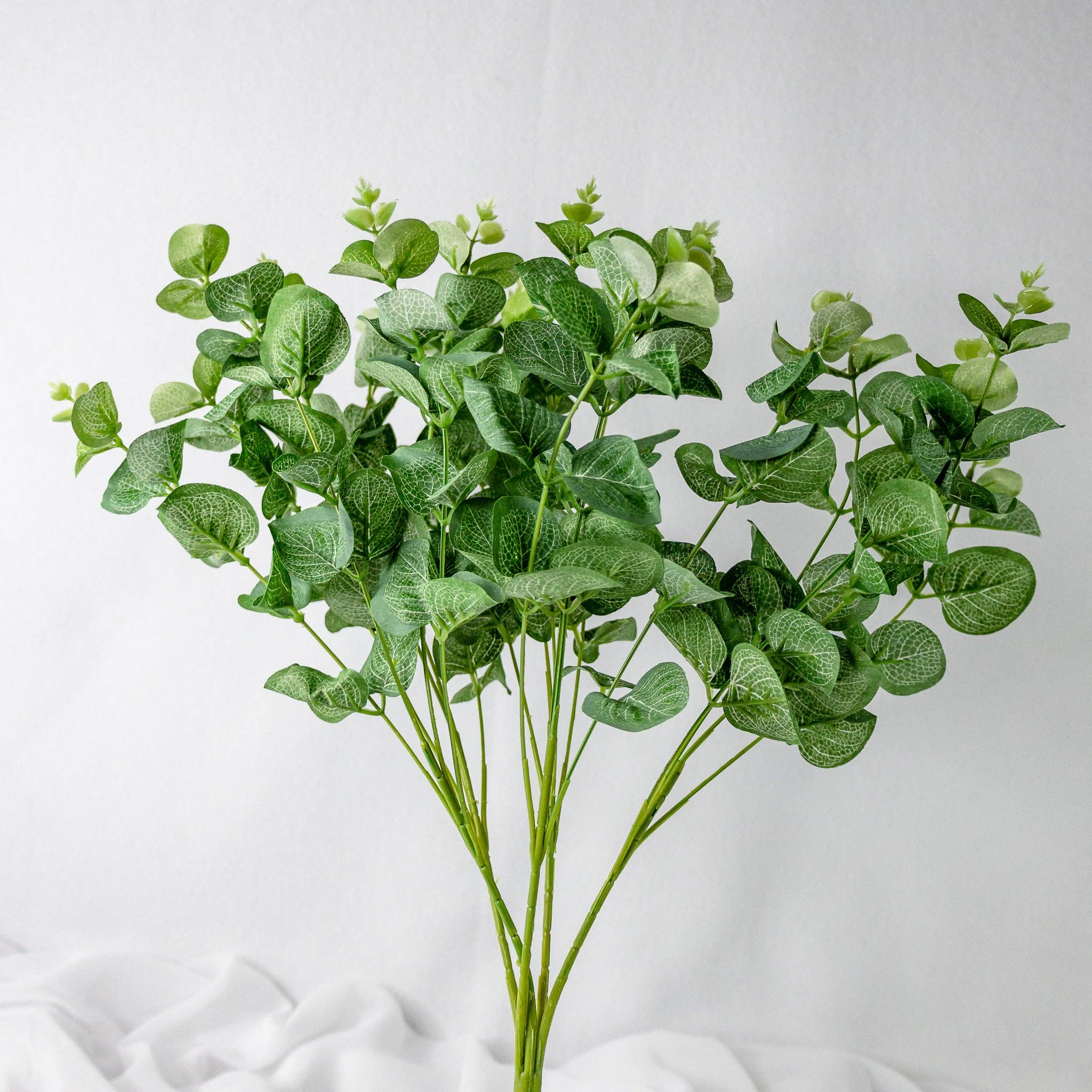 Green Felt Gum- 6 x Single Stems Pack