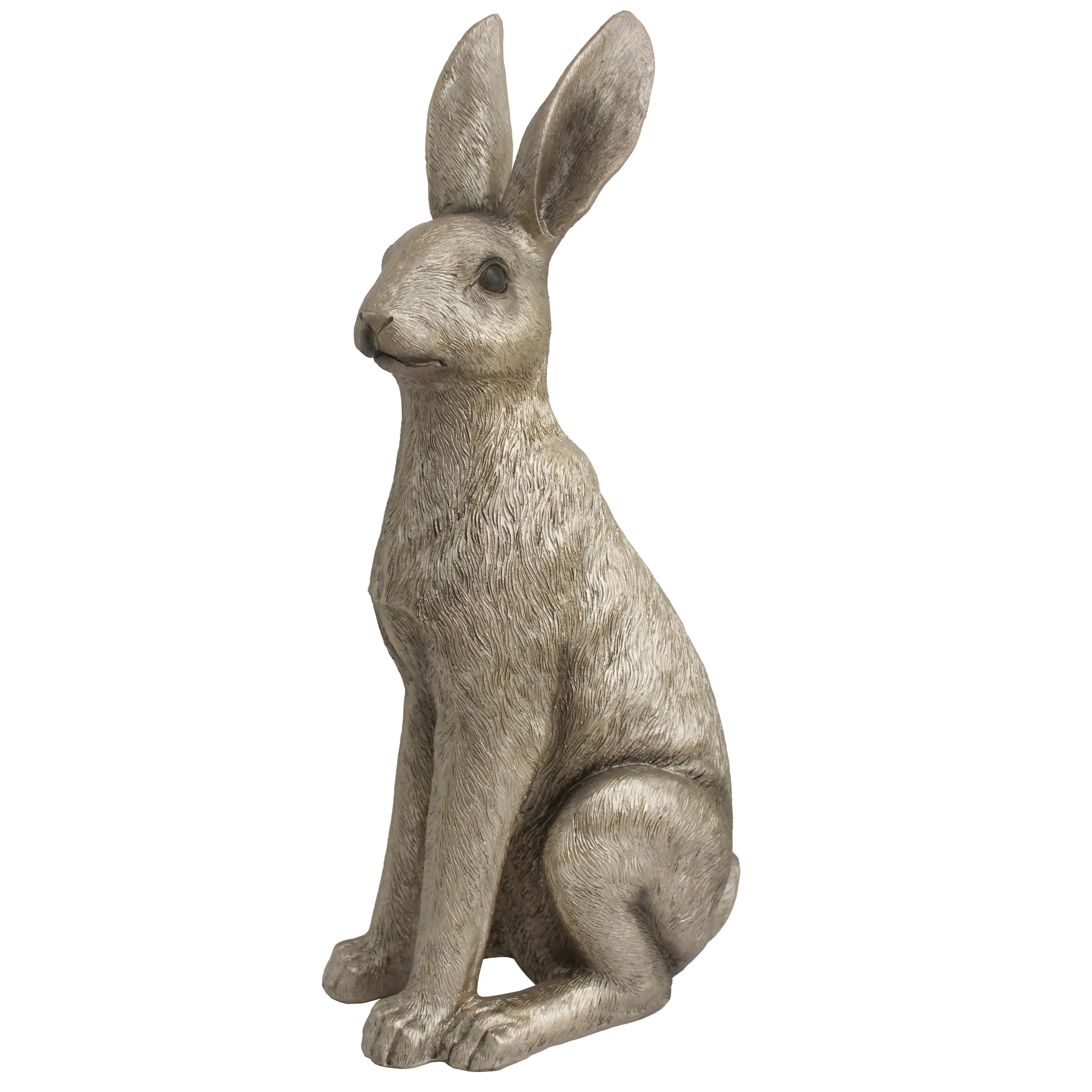 Sitting Hare Gold/Champagne Lrg Barrington Country Homewares