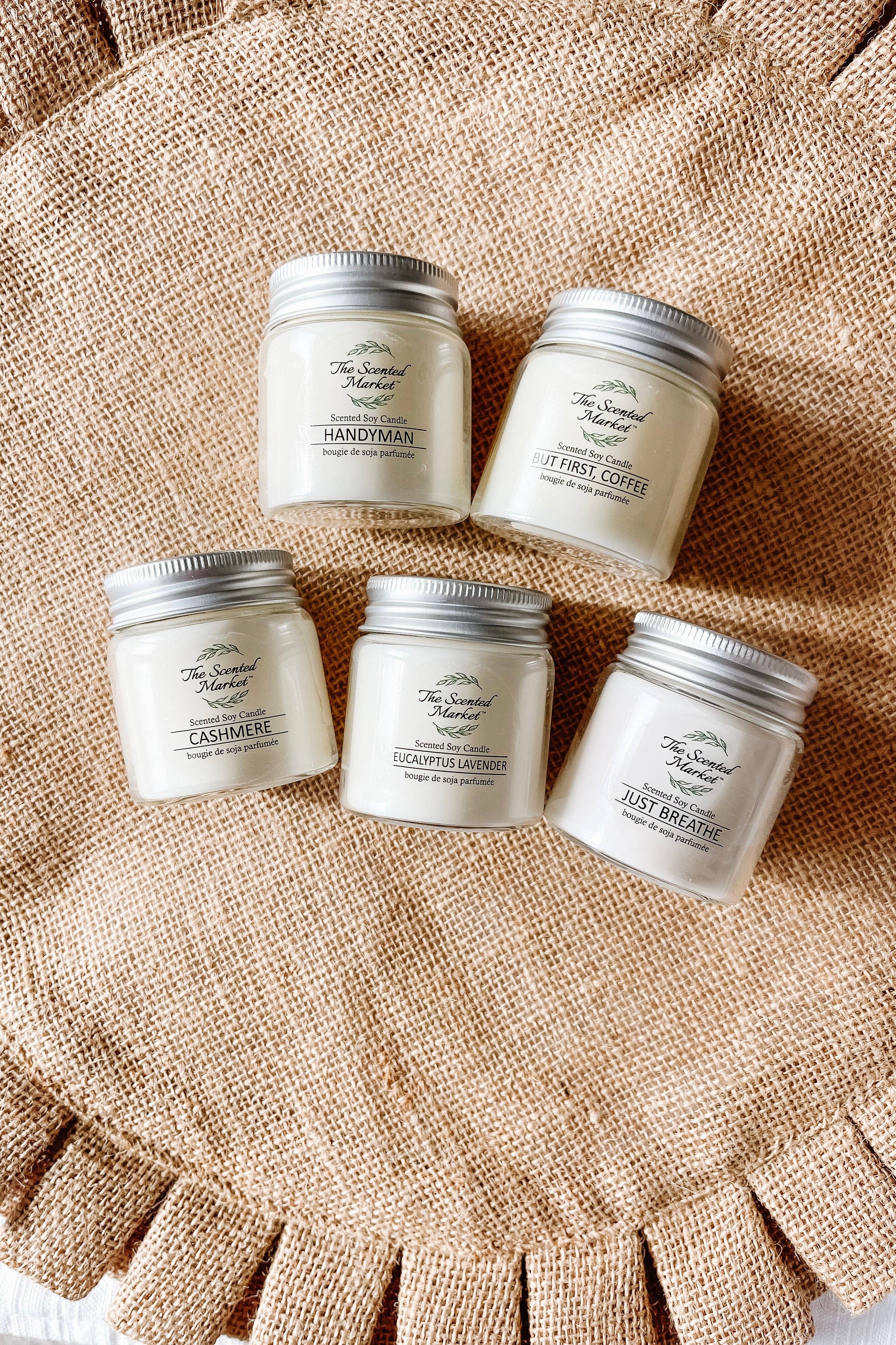 Signature Candle Sample 5-Pack – Best-Selling Scents, Clean Soy Wax The Scented Market