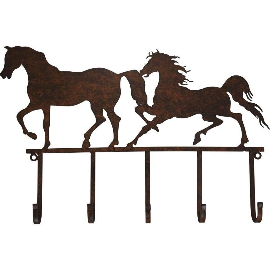 Running Horses Wall Hooks Lavida