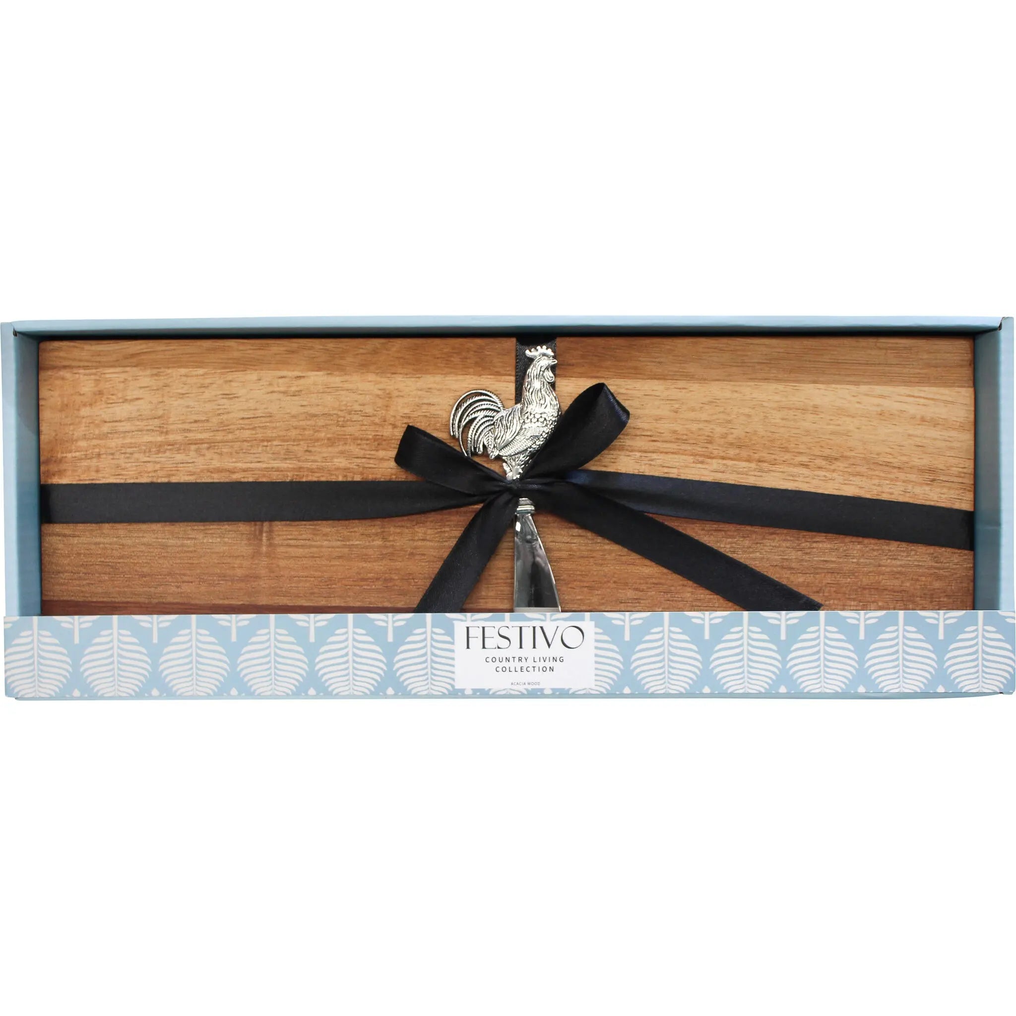 Acacia Board Rec/Rooster Spreader Barrington Country Homewares