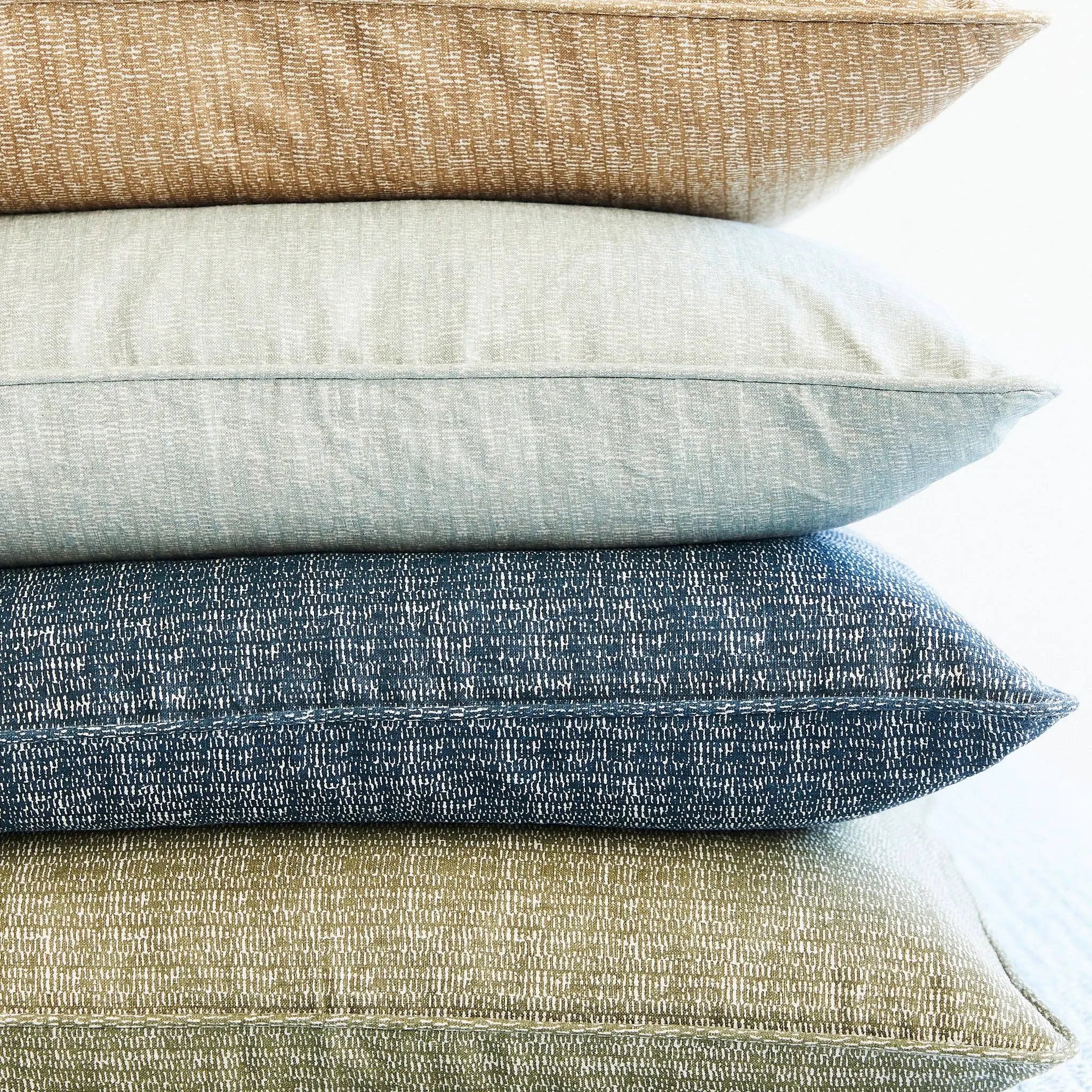 Friuli Khaki Pillow 55cm x 55cm - Cover Only Walter G