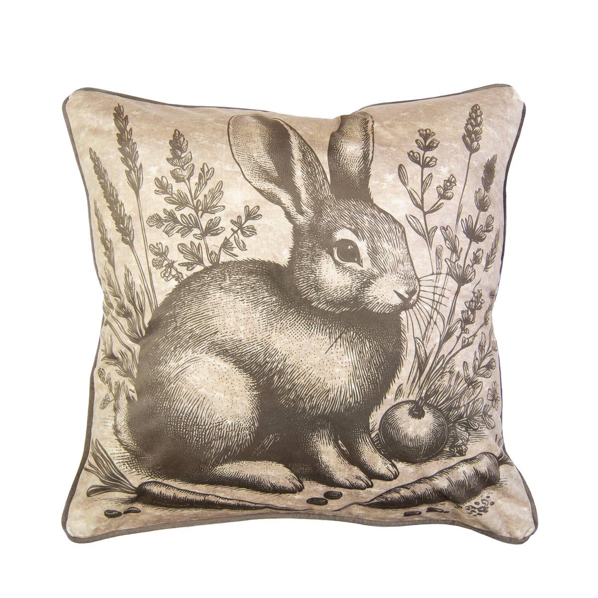 Donna Sharp Peach Rose Decorative Cushion Set – Set of 2