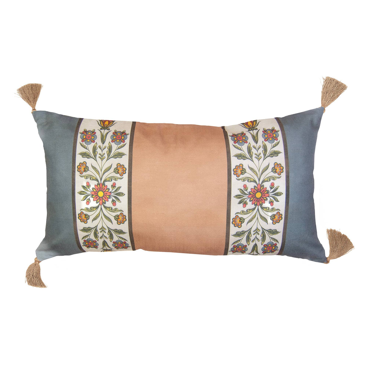 Donna Sharp Peach Rose Decorative Cushion Set – Set of 2