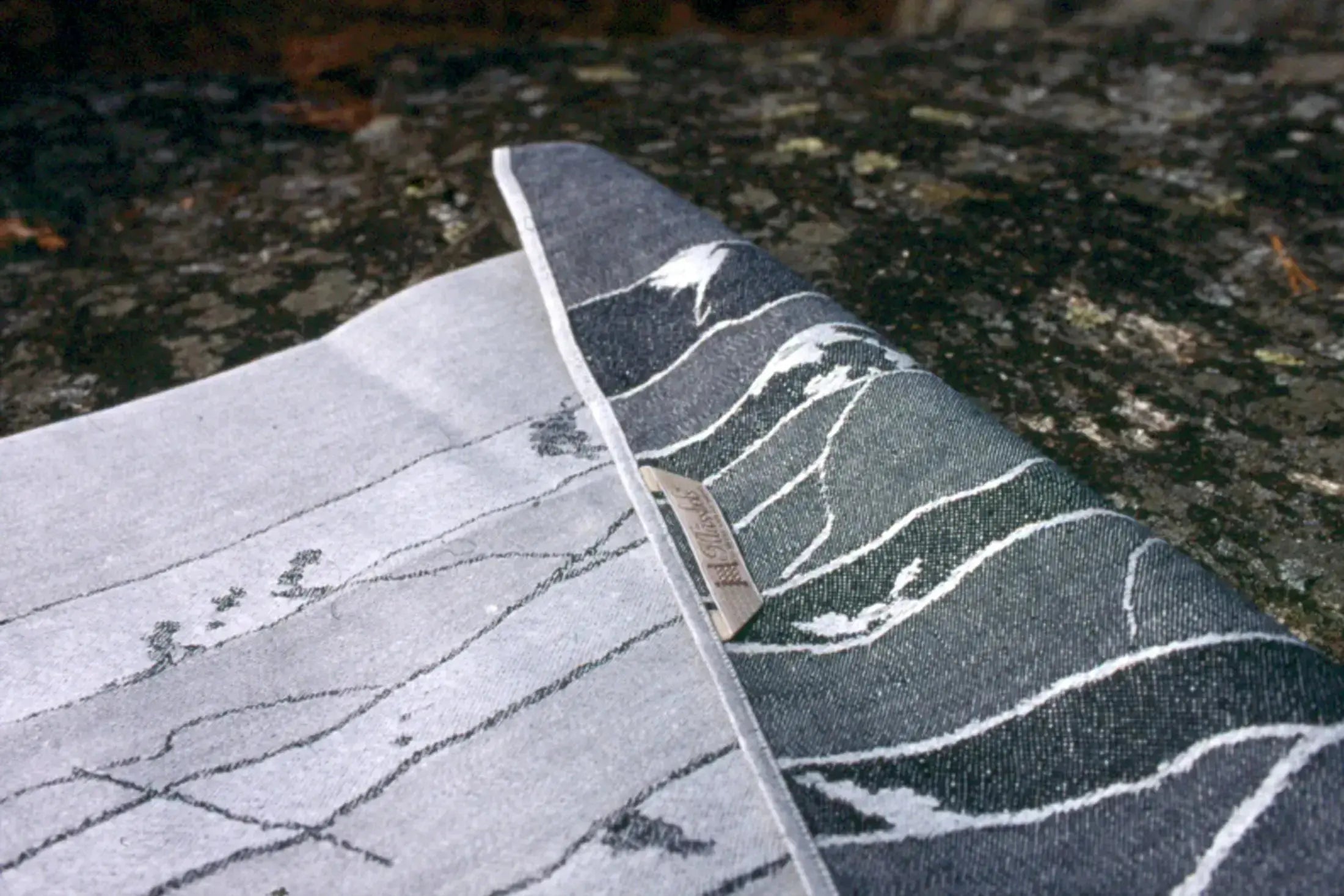‘Birch’ Linen Kitchen Towel – 50 × 70 cm - High Quality Designer Rune-Jakobsen Design