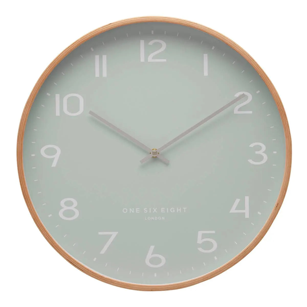 OLIVIA Aqua 41cm Wall Clock One Six Eight London