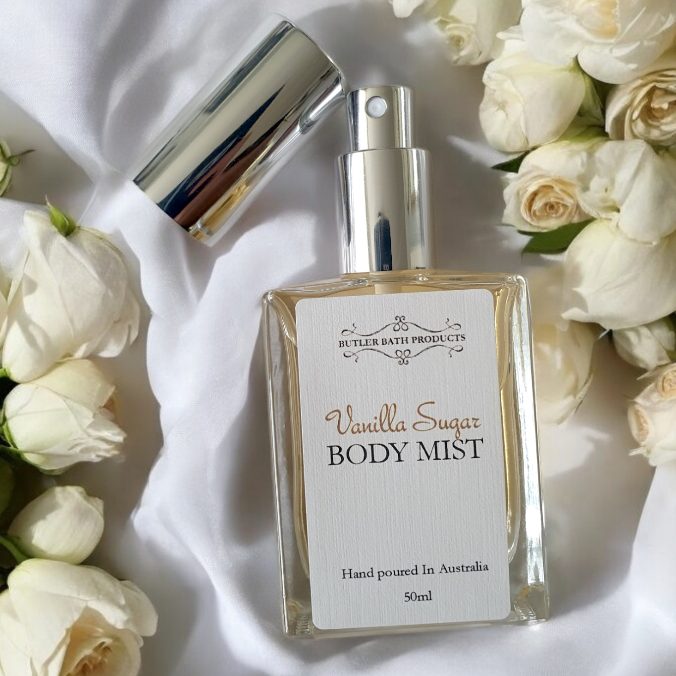 Vanilla Sugar Body Mist: Vanilla Sugar Butler Bath Products