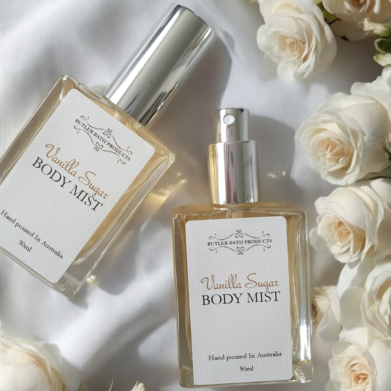 Vanilla Sugar Body Mist: Vanilla Sugar Butler Bath Products