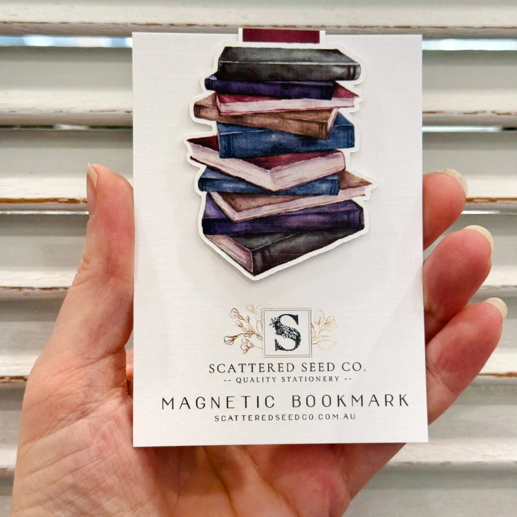 Vintage Books Magnetic Bookmark