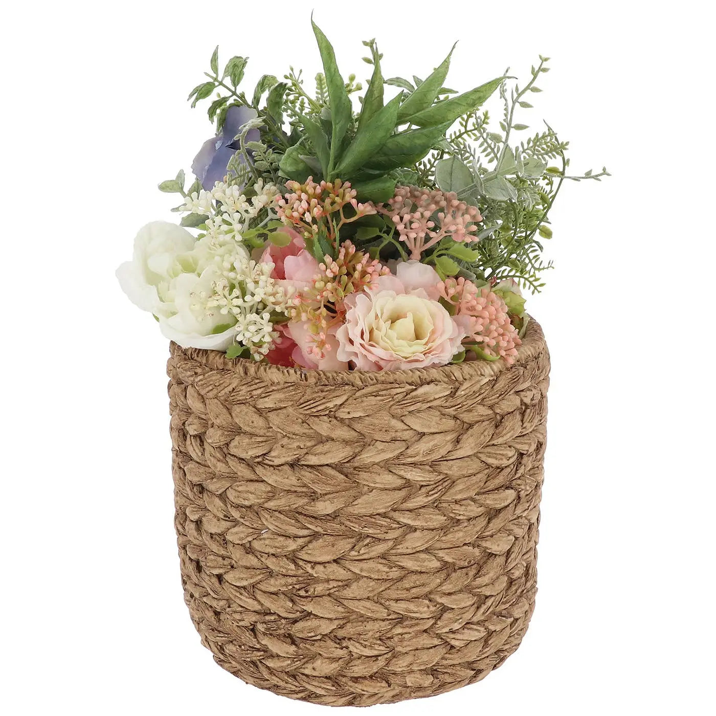 Stone Weave Plaited Planter Large Joe Davies