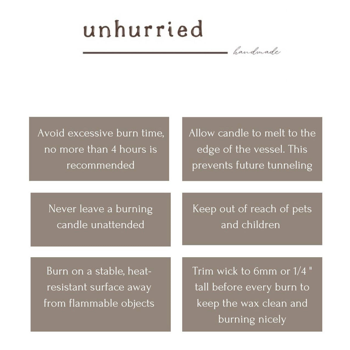 Cottage Charm Unhurried Handmade Soy Candle – Large