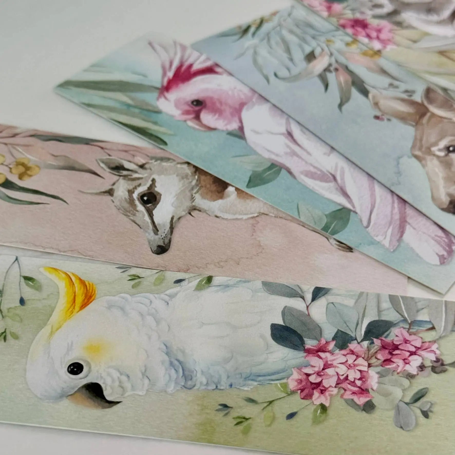 Australian Animal & Birds Bookmarks set of 10: All (full set of 10) Scattered Seed Co