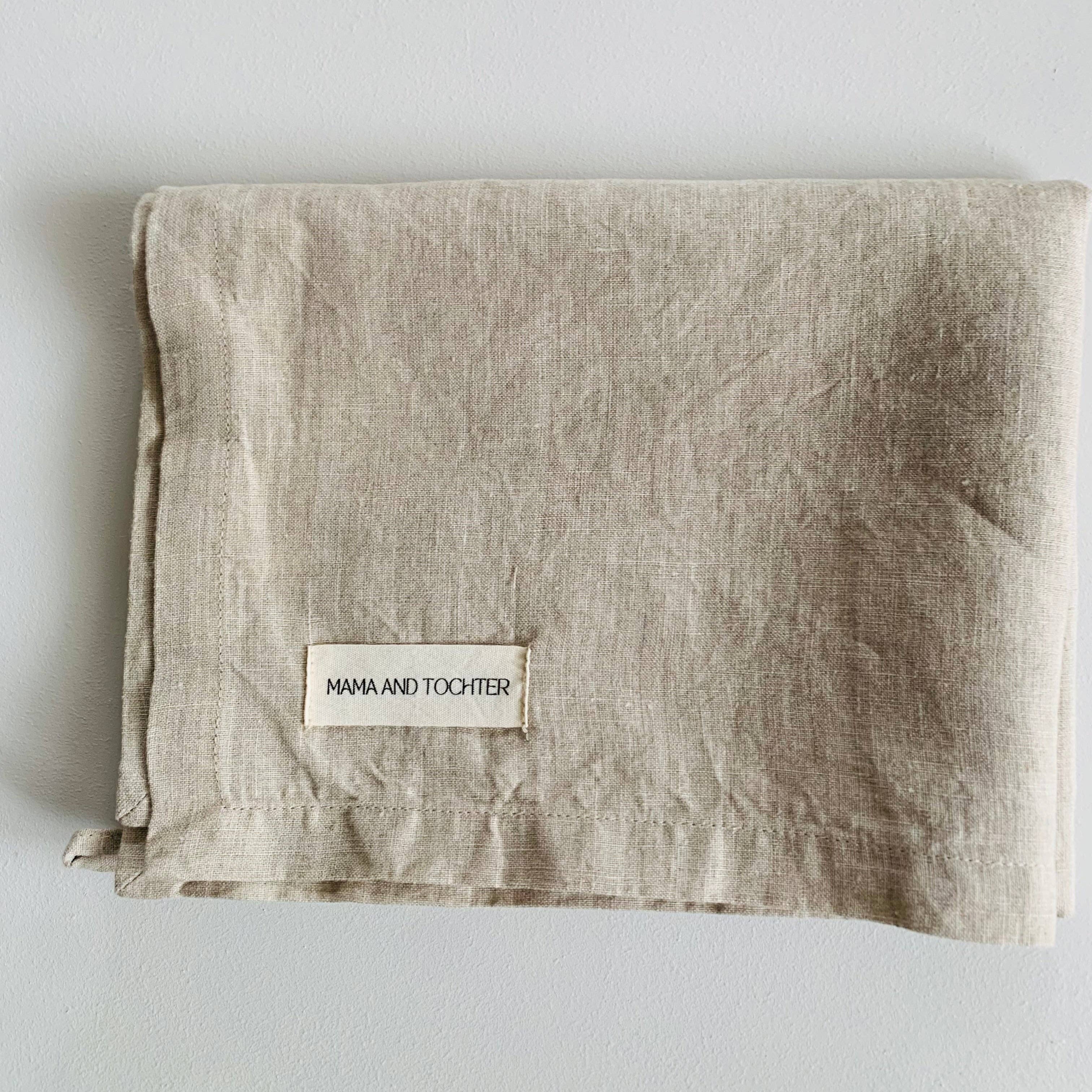 Pure French Linen Tea Towel - Nature Mama and Tochter