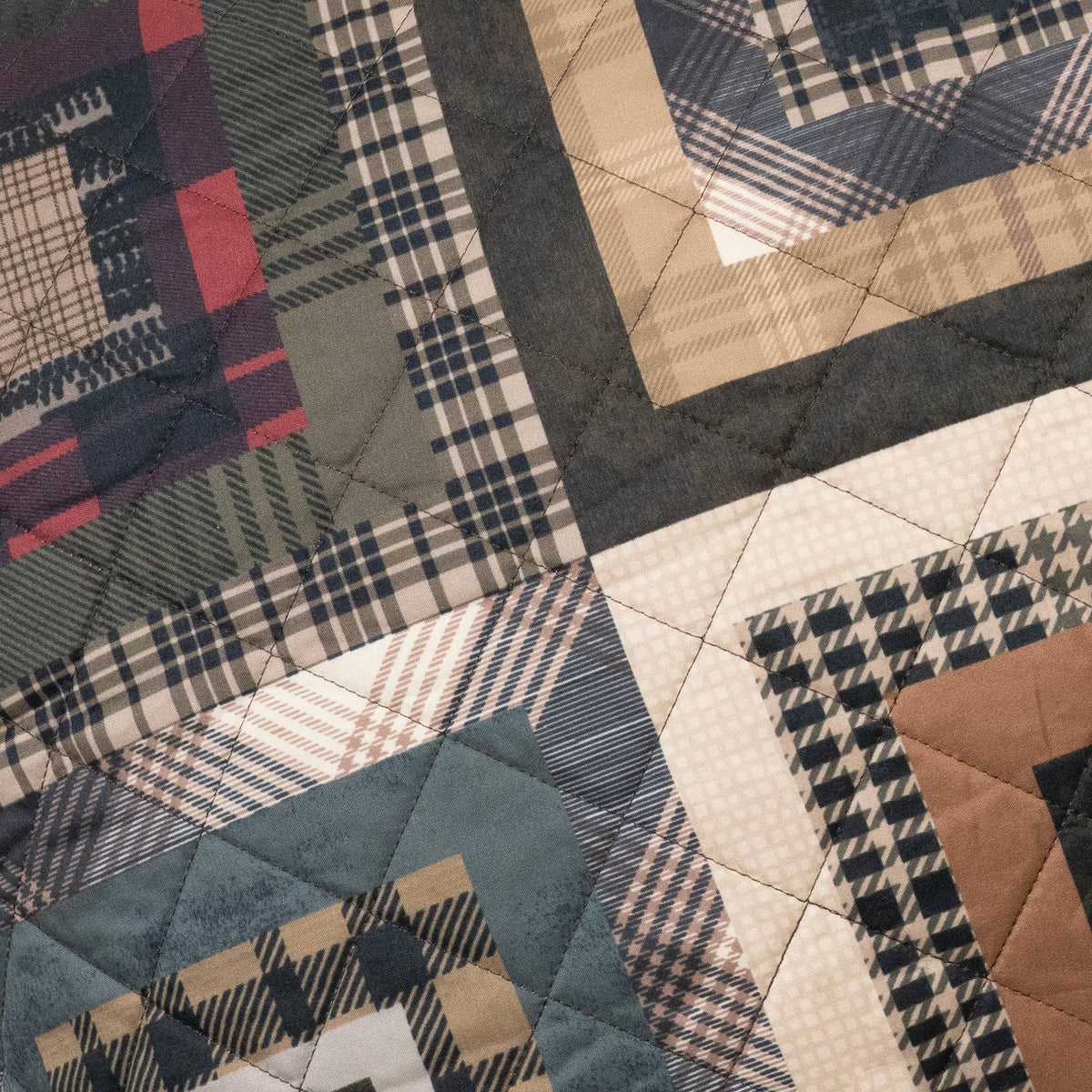 Donna Sharp Lodge Square Quilted Throw