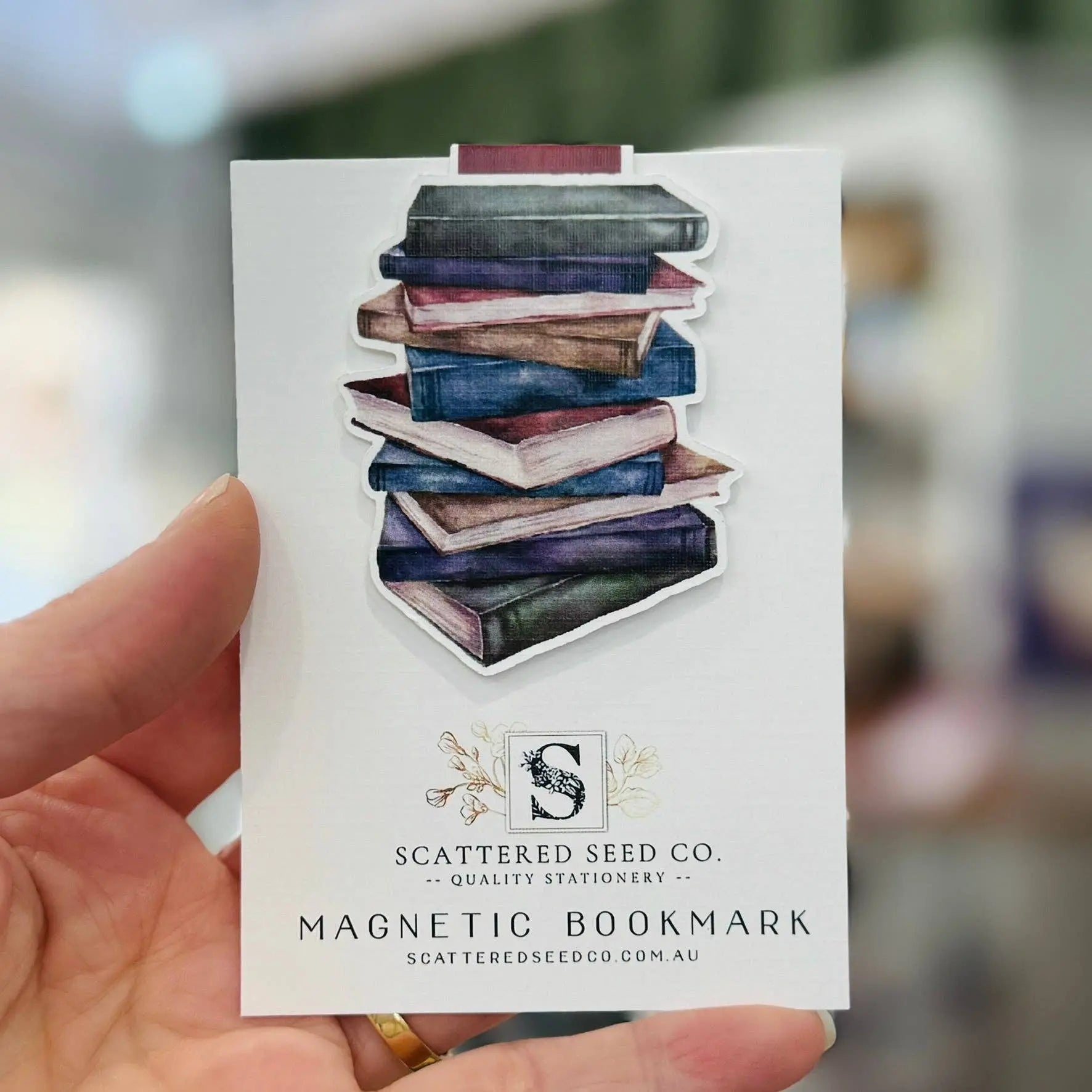 Vintage Books Magnetic Bookmark