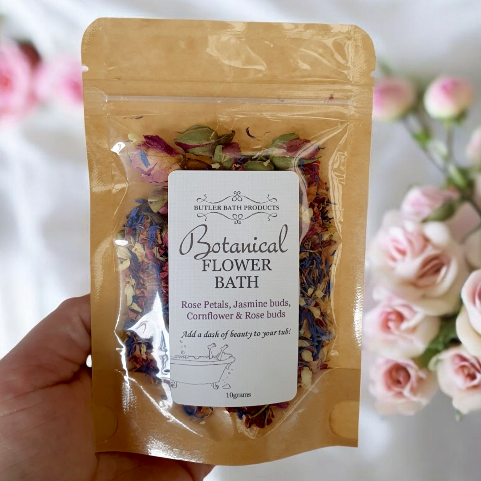 Botanical flower bath Butler Bath Products