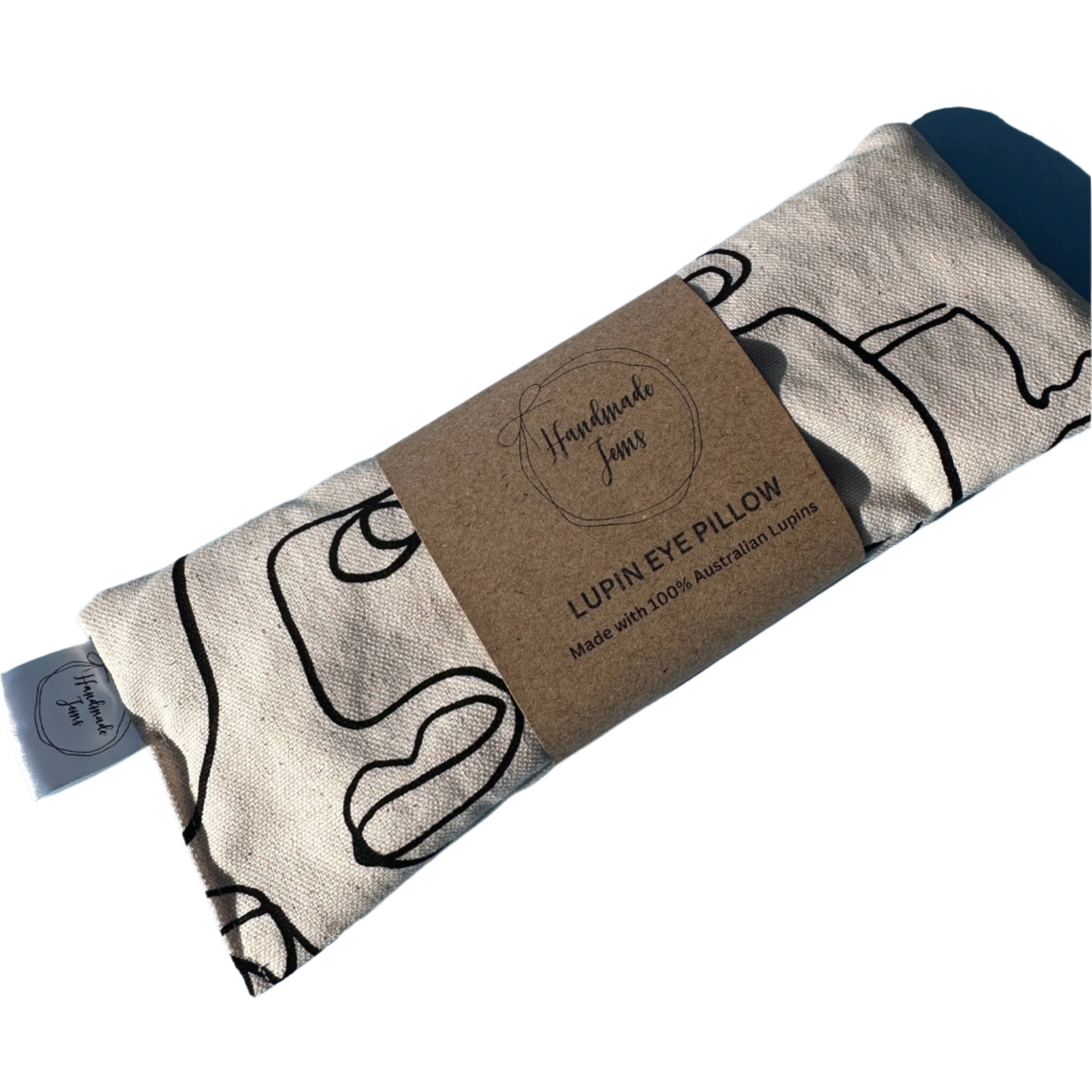 Faces Print Lupin Eye Pillow Handmade Jems
