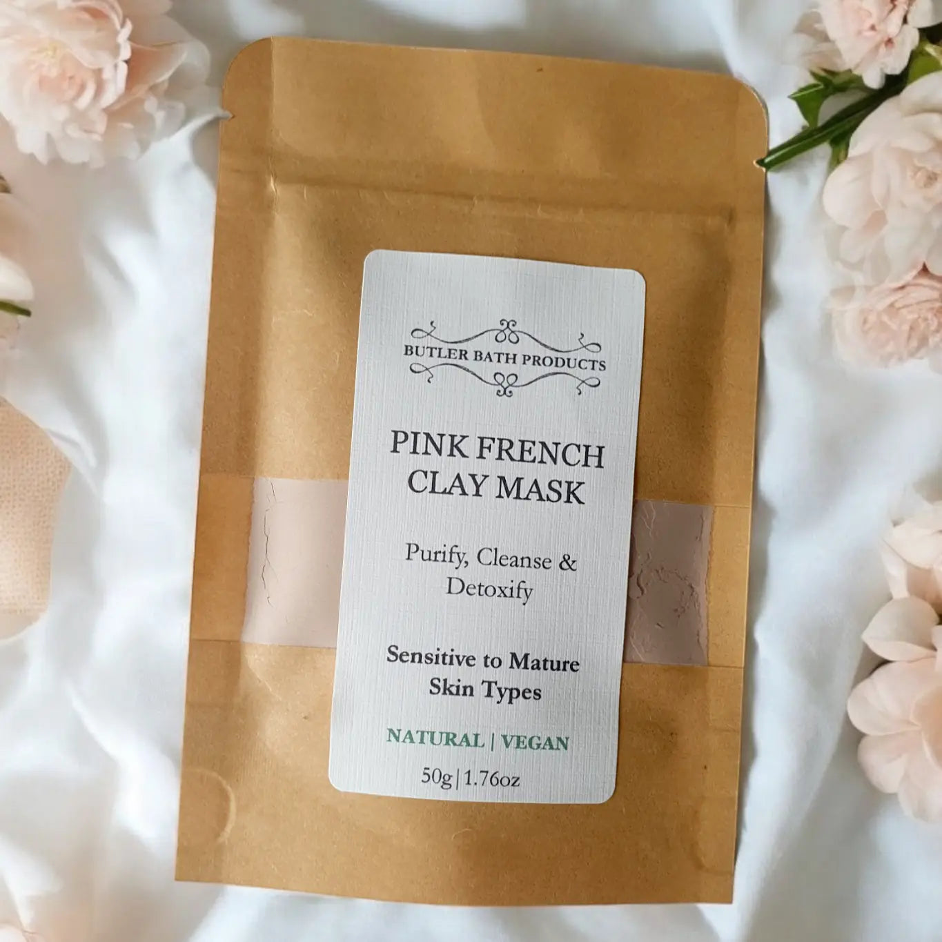 Pink French Clay Mask Butler Bath Products