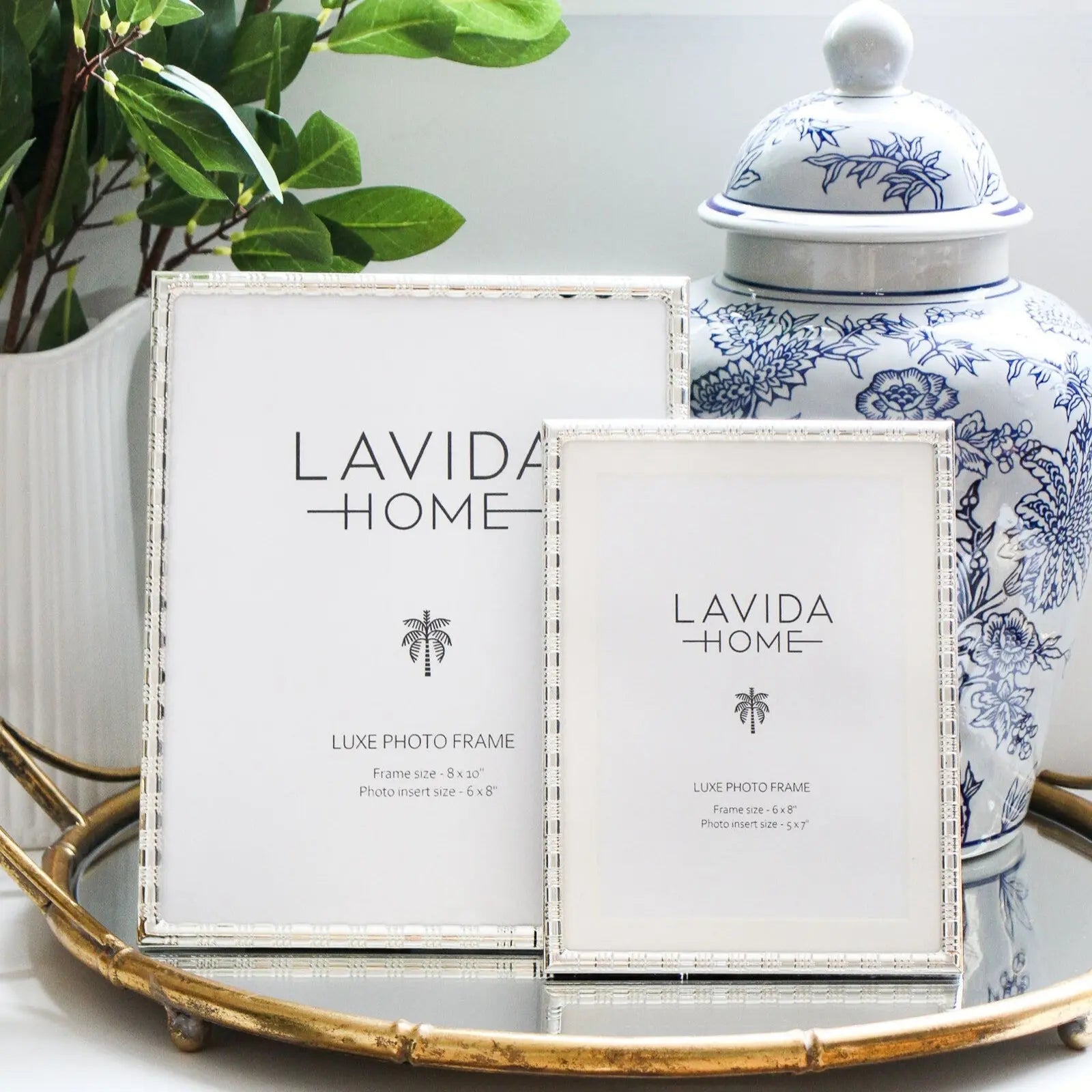 Deluxe Silver Frame 6x8 Barrington Country Homewares