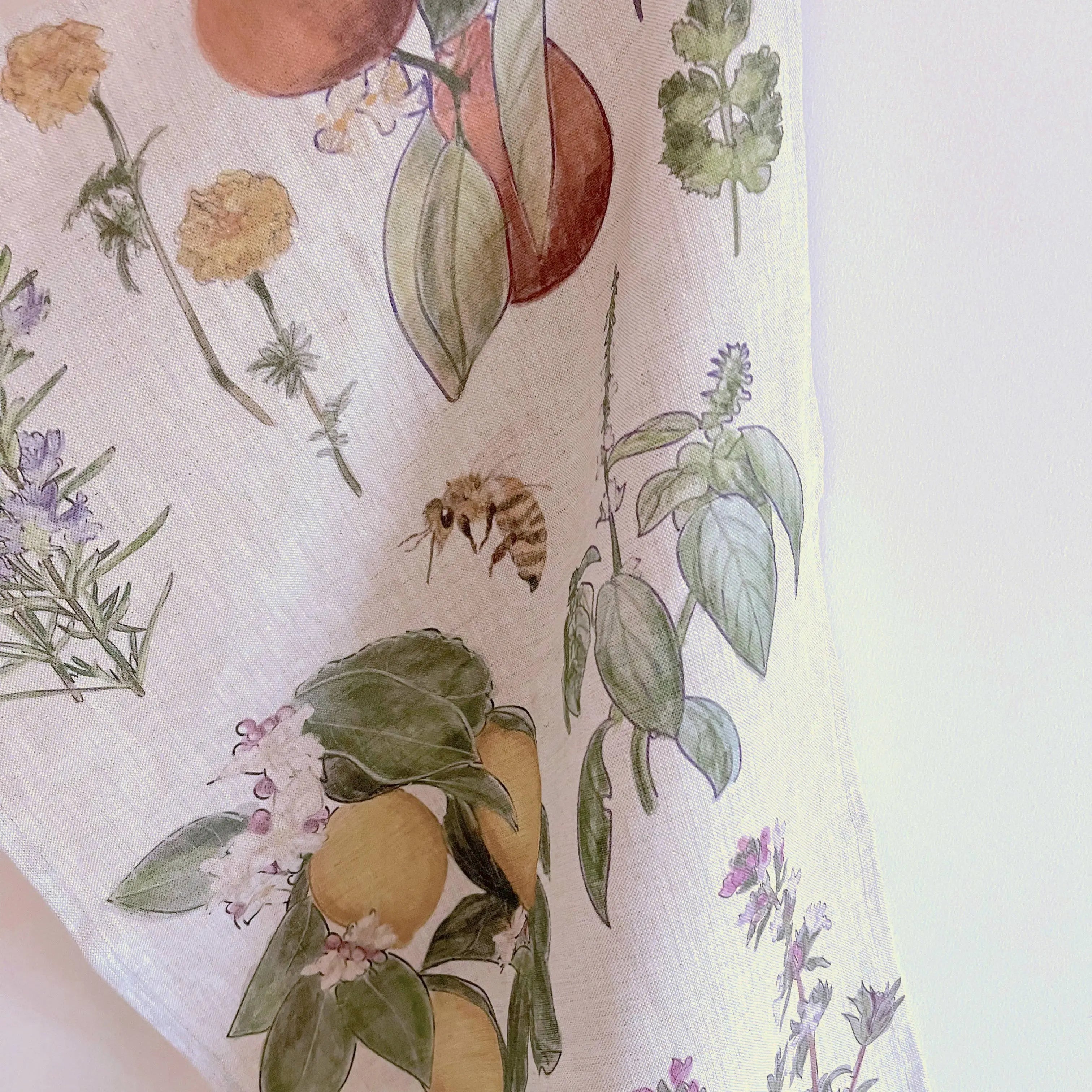 Garden Party Linen Tea Towel treasureinventory