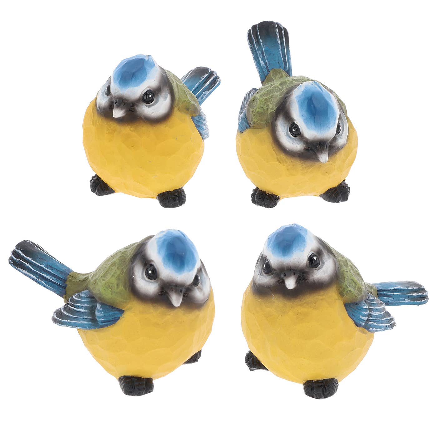 Carved Look Blue Tit Small Joe Davies