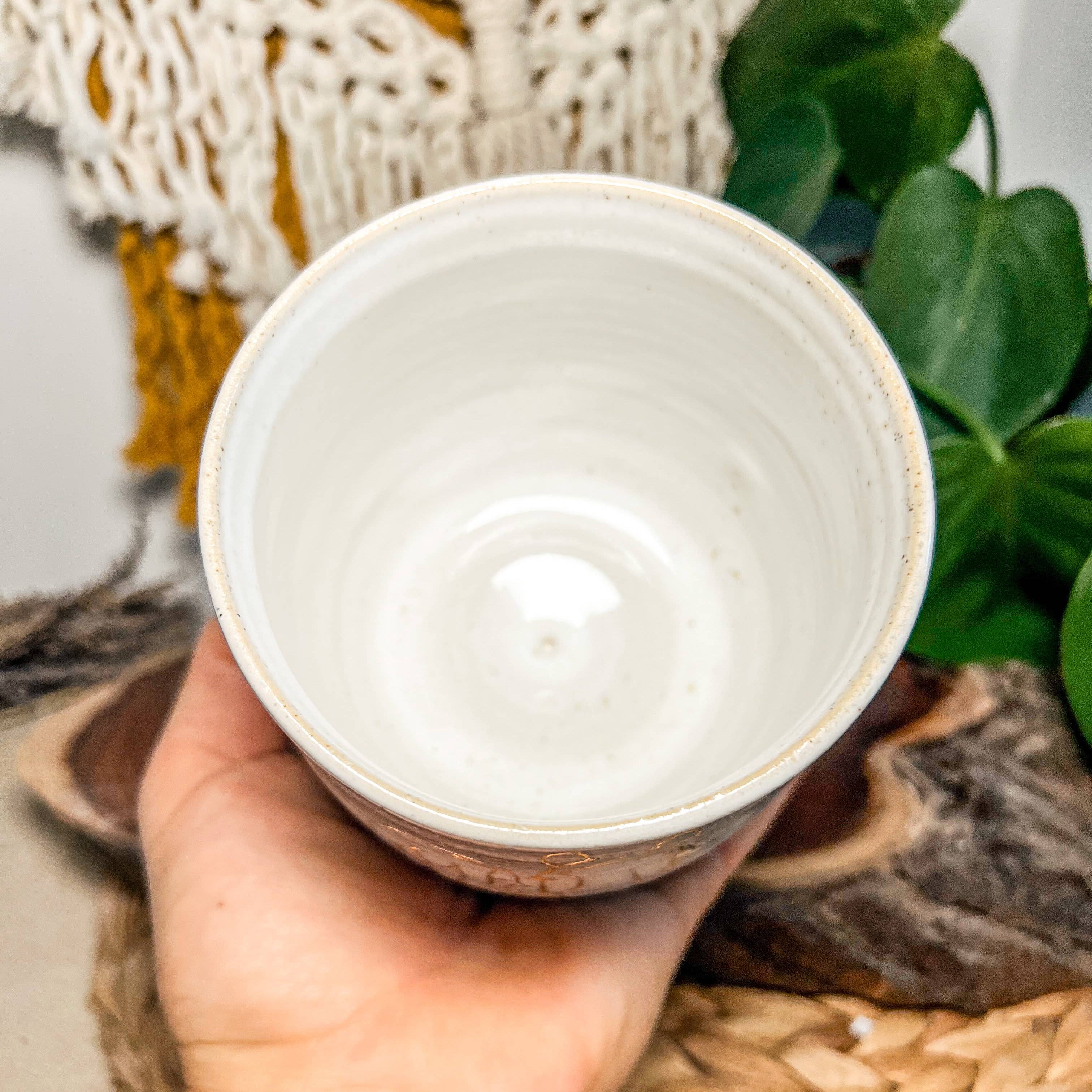 Ceramic Hug Mug – Girl with Horse Wolf and Clay Pty Ltd