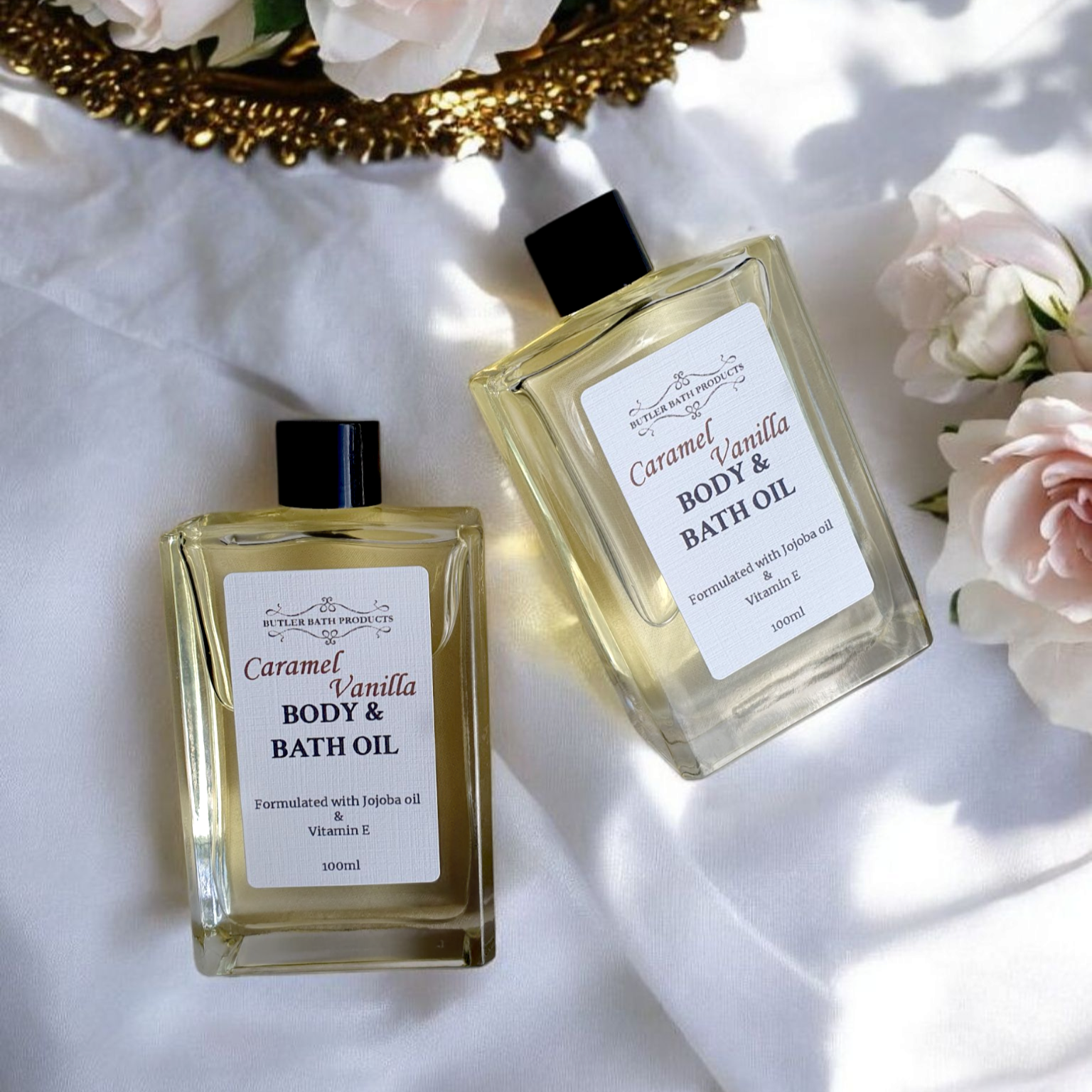 Caramel Vanilla Body & Bath Oil Butler Bath Products