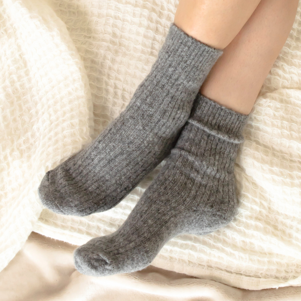 The Comfiest Socks – Grey (S/M)