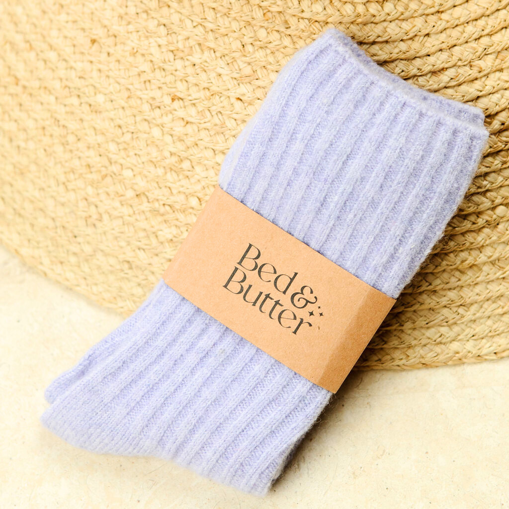 Comfiest Socks Liteweight - Lavender – S/M