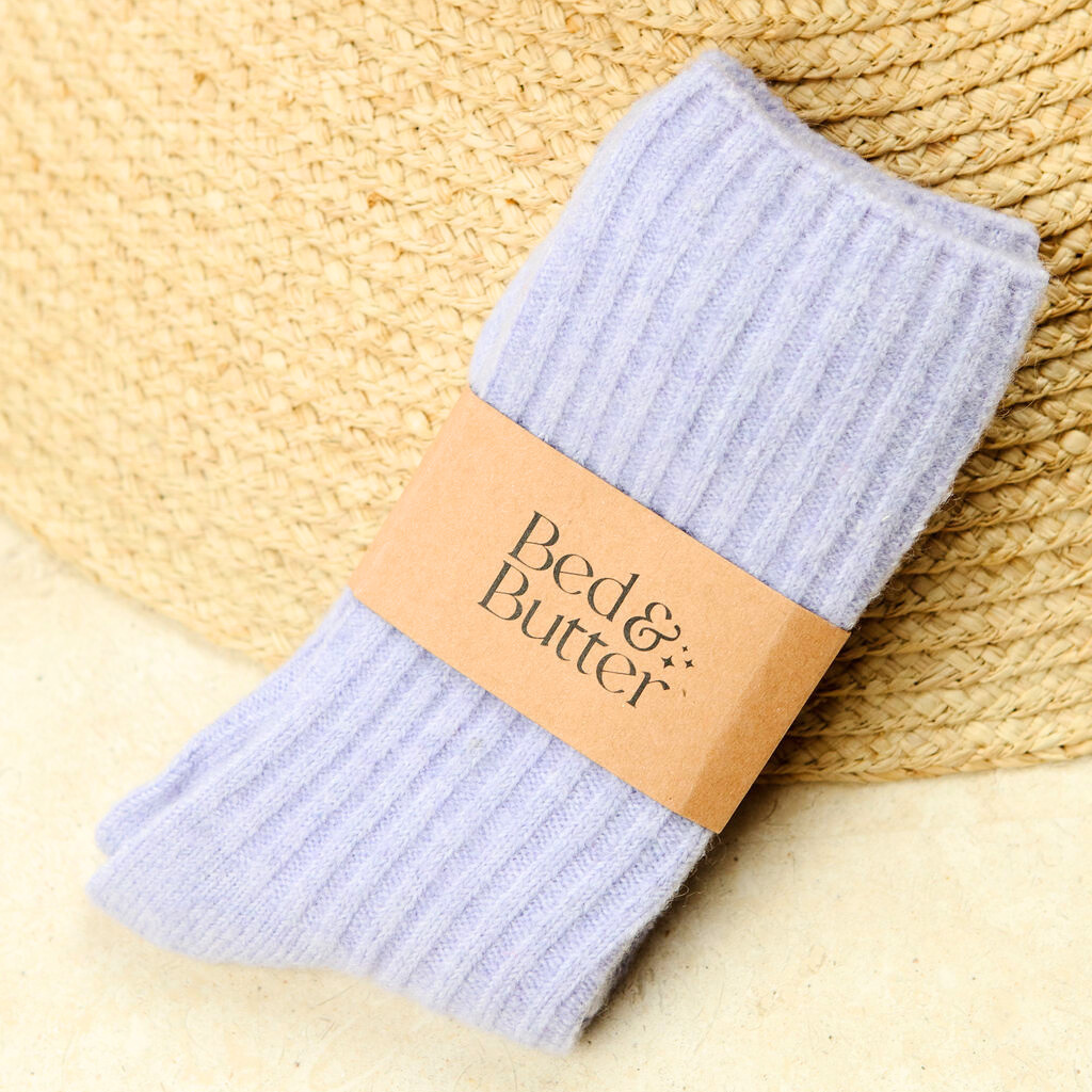 Comfiest Socks Liteweight – Lavender L/XL