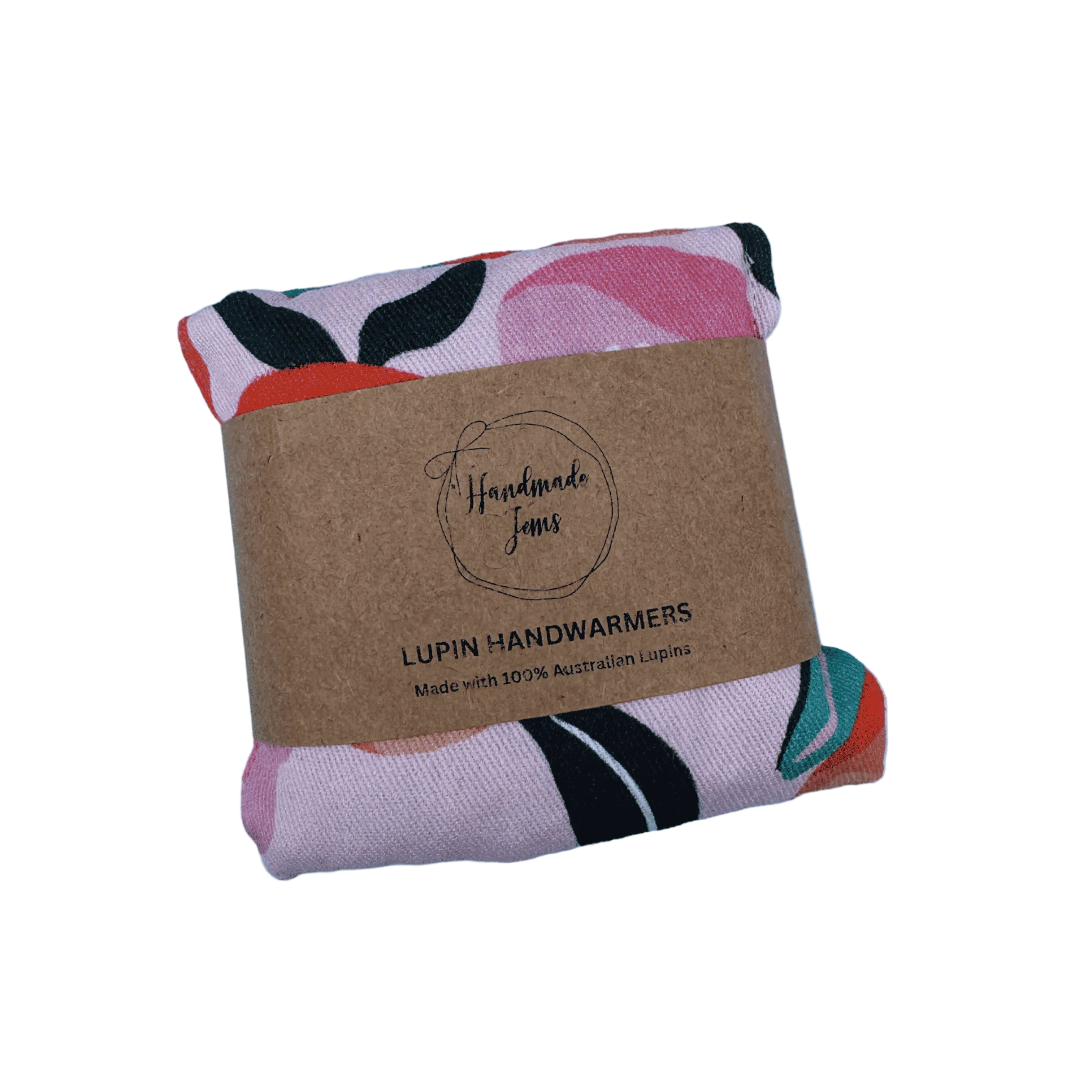 Pink Peach Lupin Handwarmers – 2 Pack - Heat or Chill