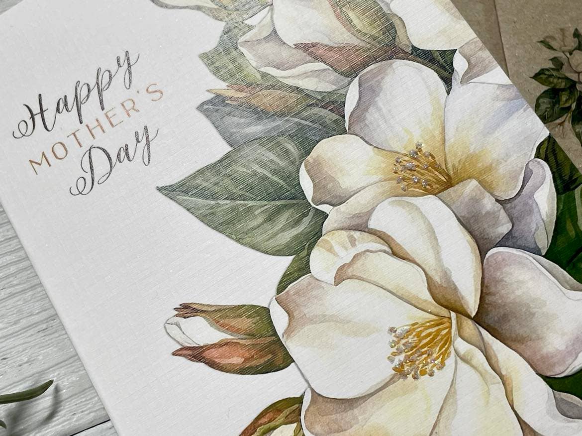 Mothers Day Card - Gardenia