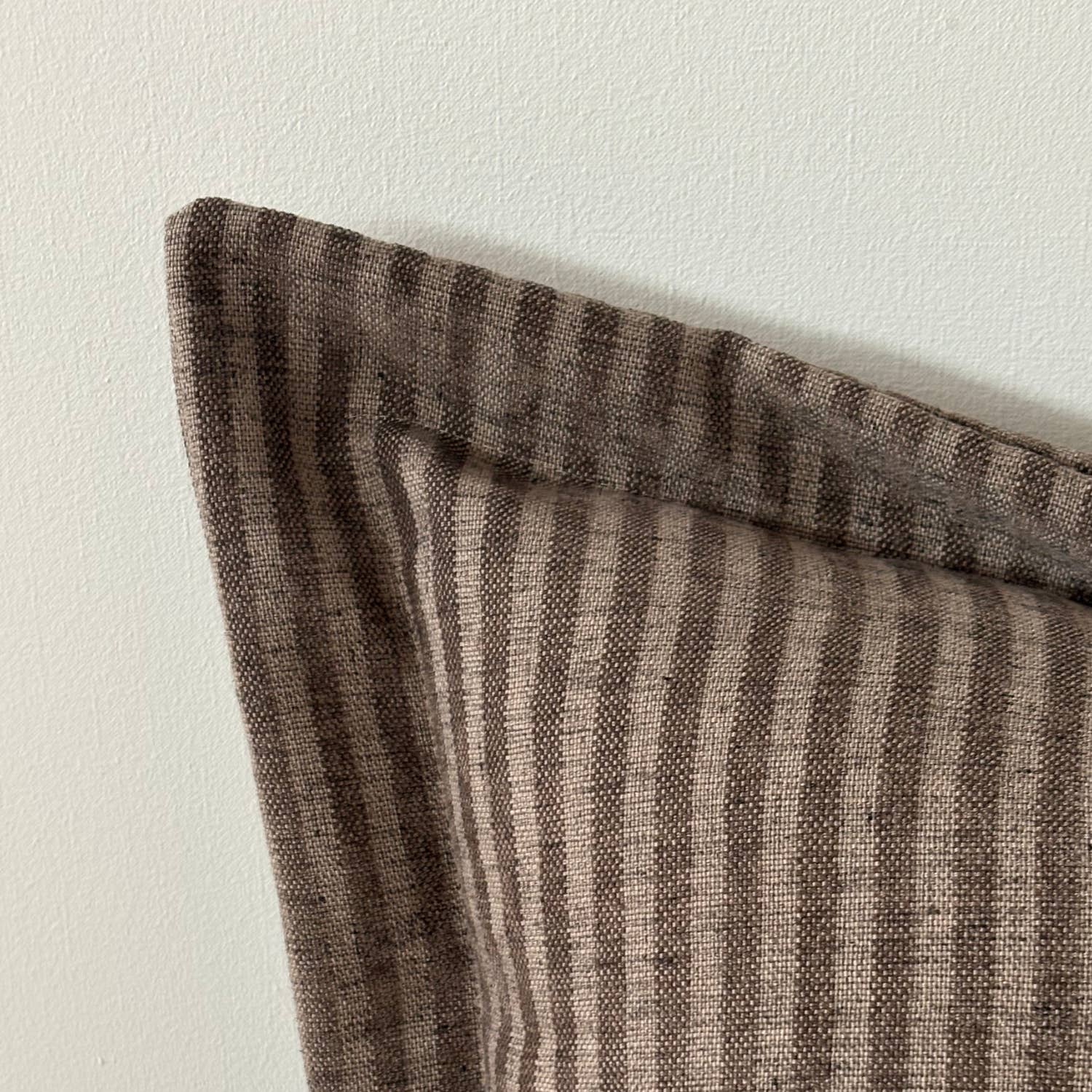 Orla Brown Stripe Cushion Cover – 45 x 45 cm
