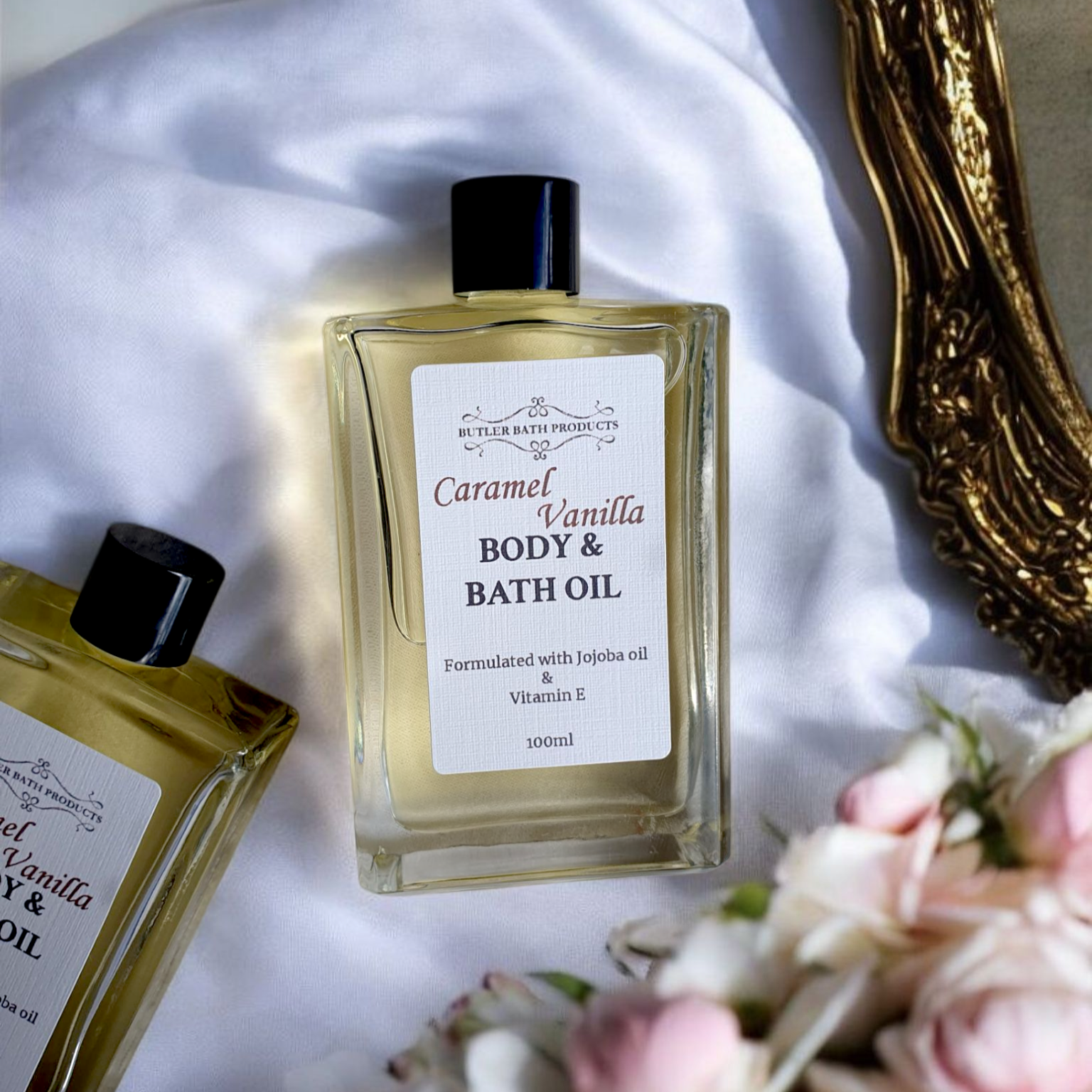 Caramel Vanilla Body & Bath Oil Butler Bath Products
