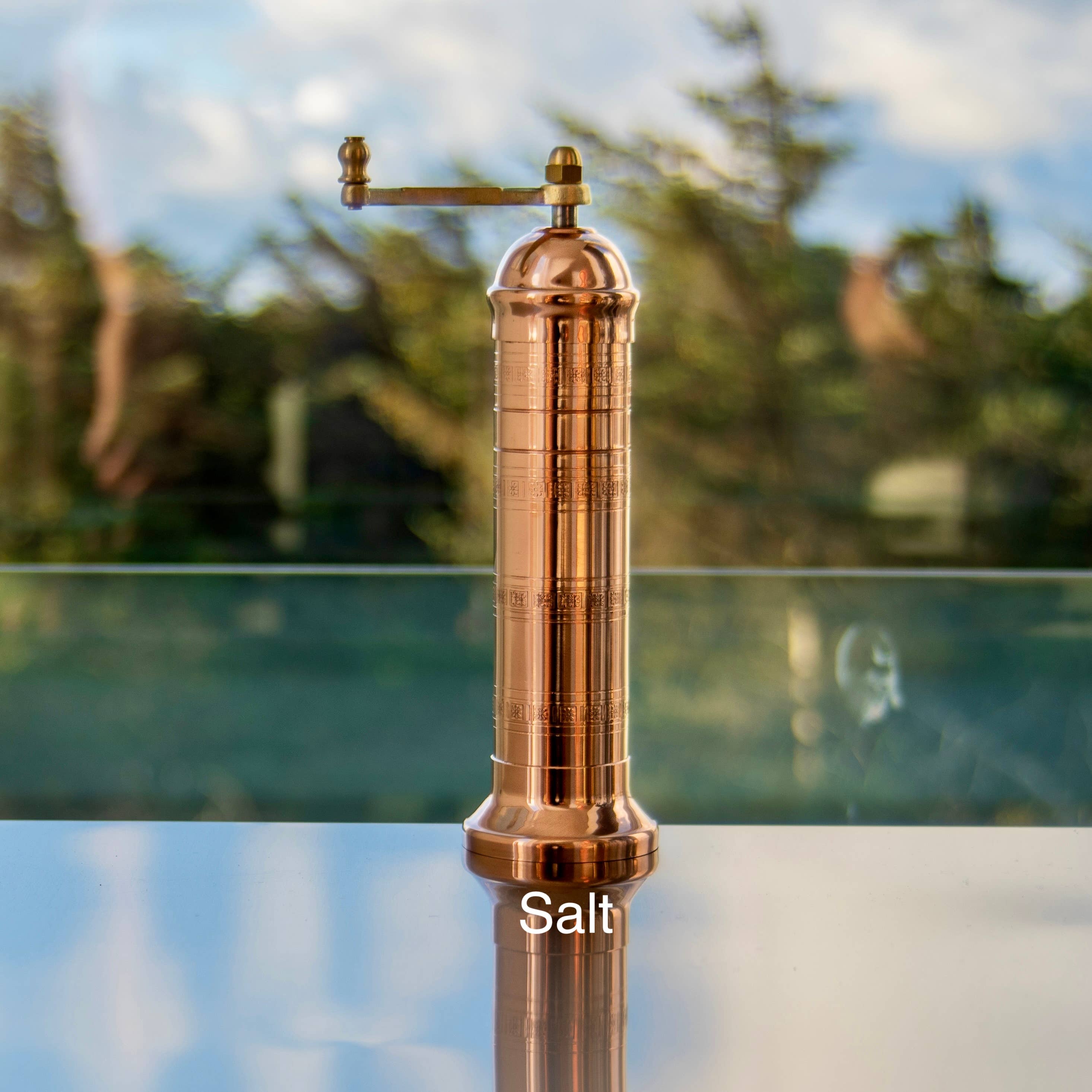 The Original “Copper Mill” Salt Grinder – 20 cm