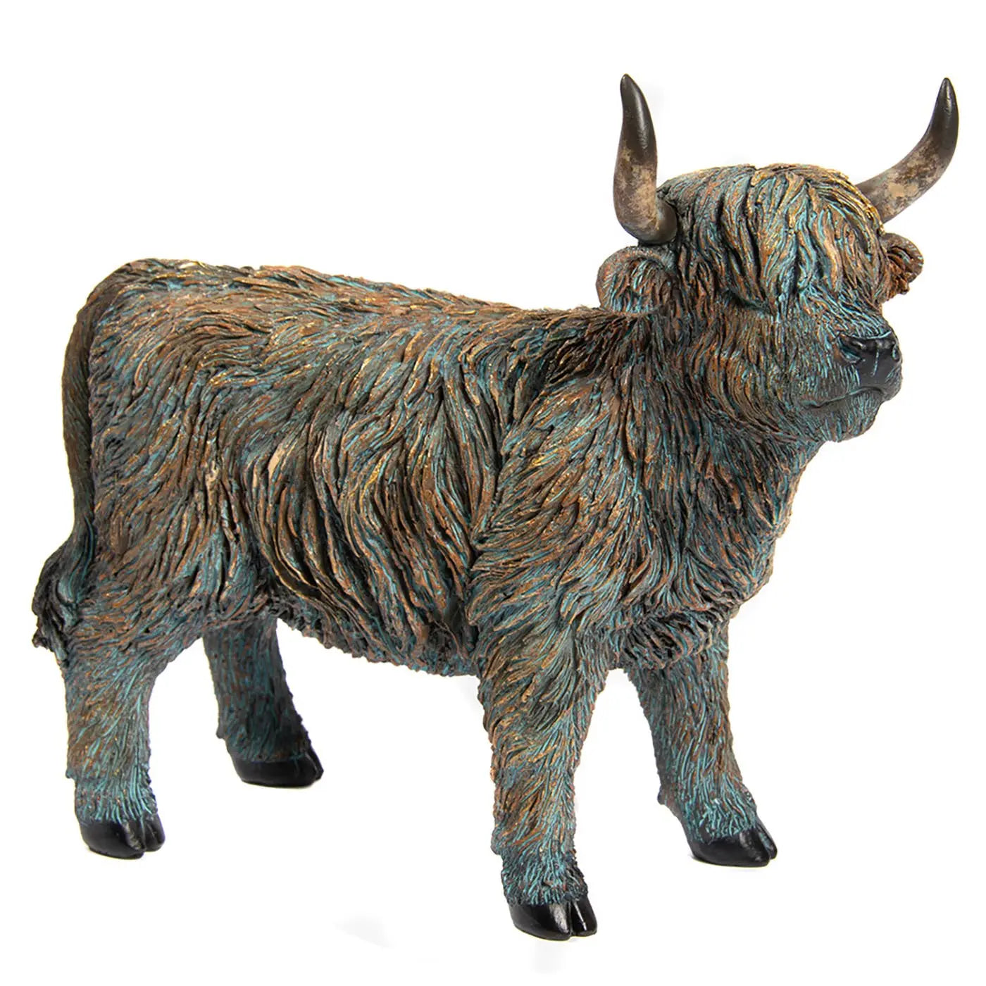 Dusty Bronze Highland Cow – Standing (Small) Joe Davies