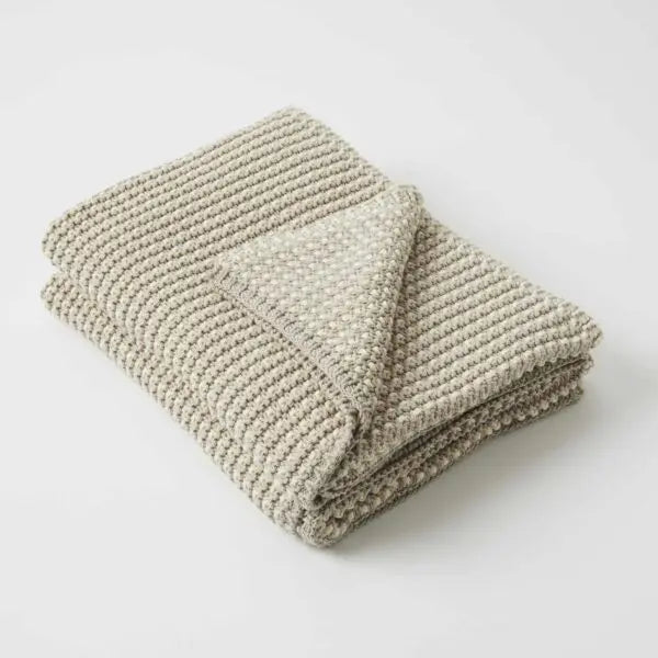 Baxter Throw Beige Pilbeam Living