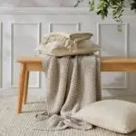 Baxter Throw Beige Pilbeam Living