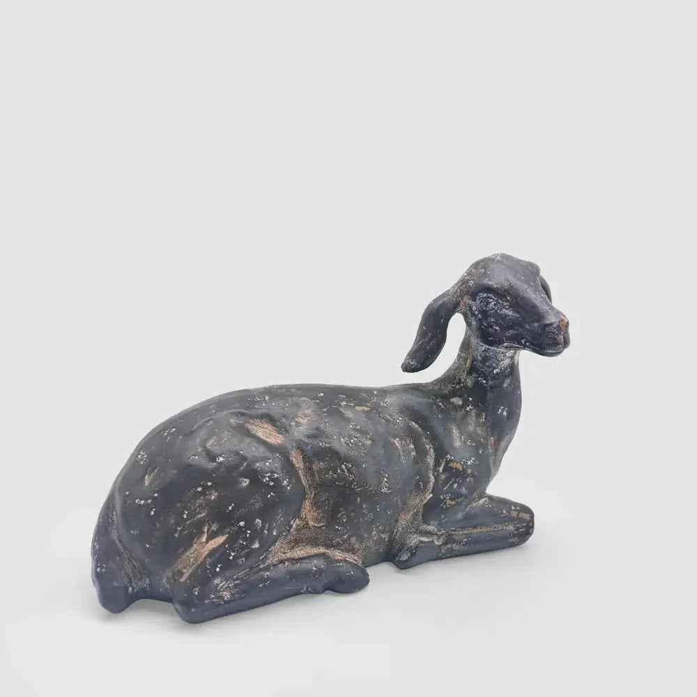 Billy Goat Sculpture – Antique Copper Colour