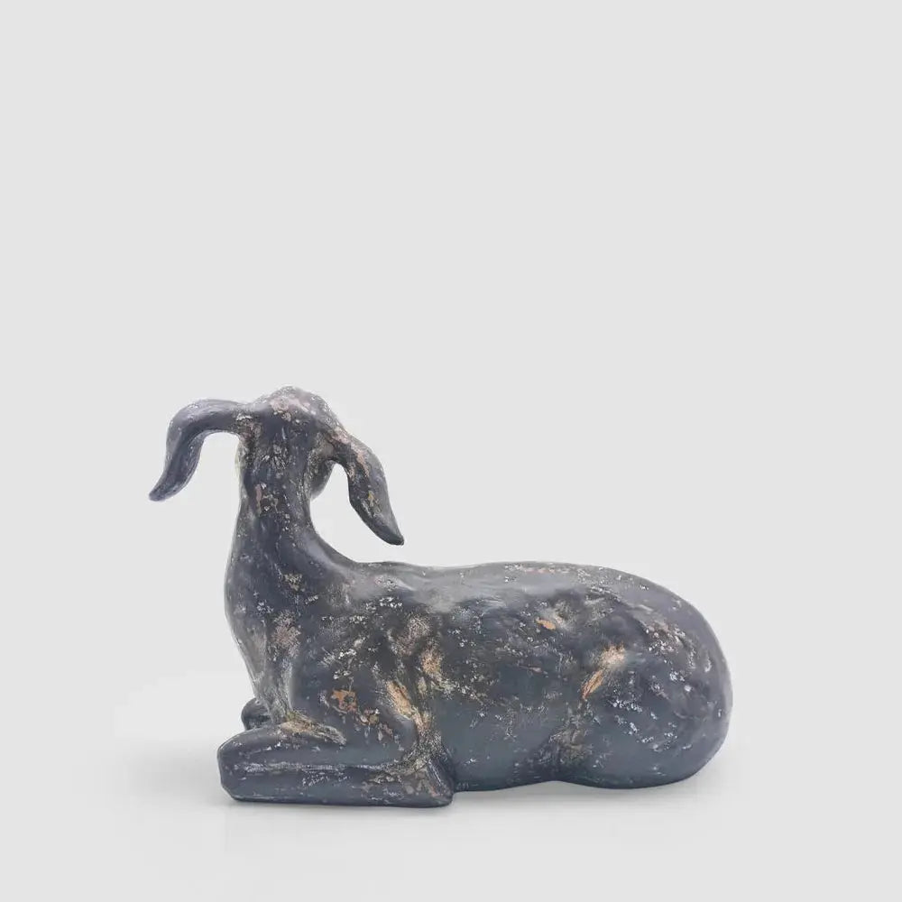 Billy Goat Sculpture – Antique Copper Colour