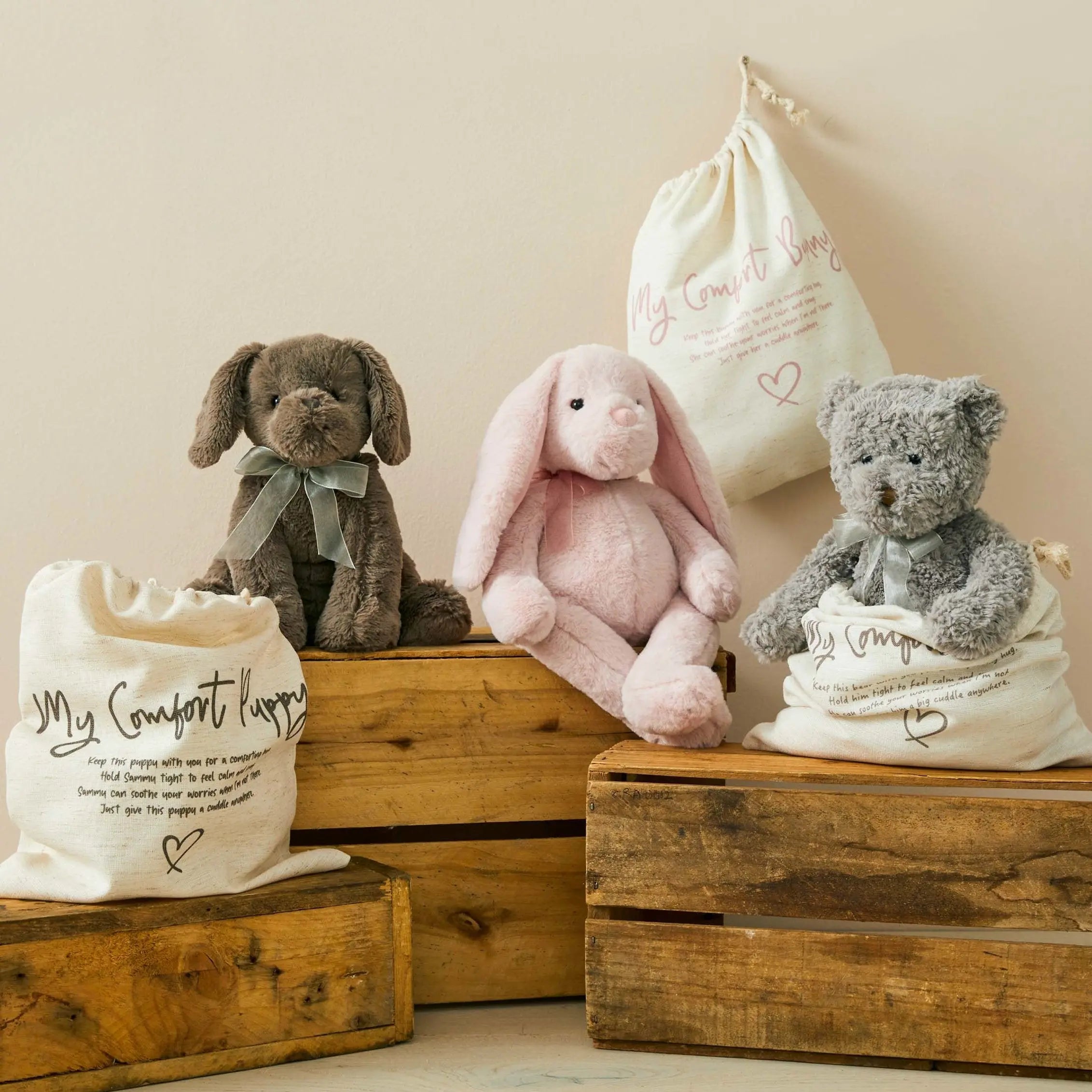 Darcy the Comfort Bear – Grey Pilbeam Living