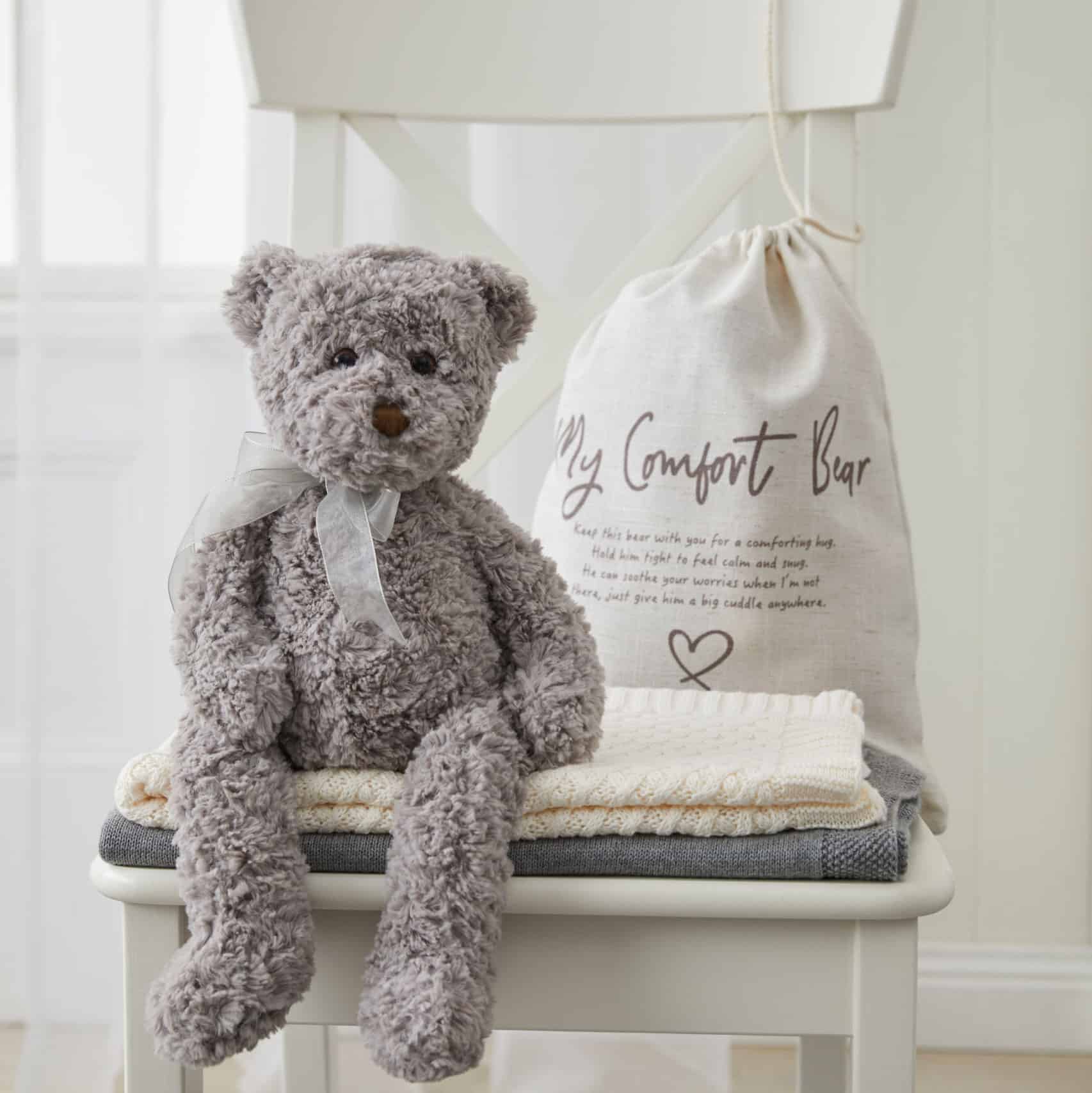 Darcy the Comfort Bear – Grey Pilbeam Living