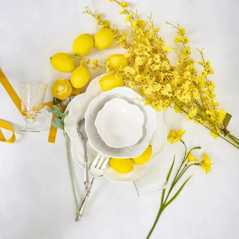 Hand Etched Wine Glass - Set Of Four Florabelle